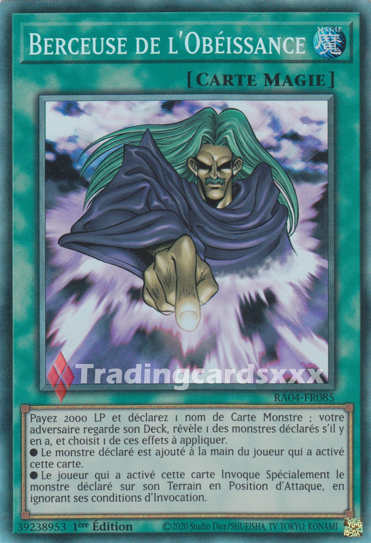 Yu-Gi-Oh! Berceuse de l'Obéissance : RA04-FR085