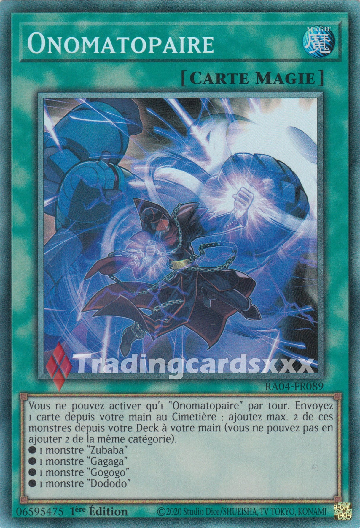 Yu-Gi-Oh! Onomatopaire : RA04-FR089