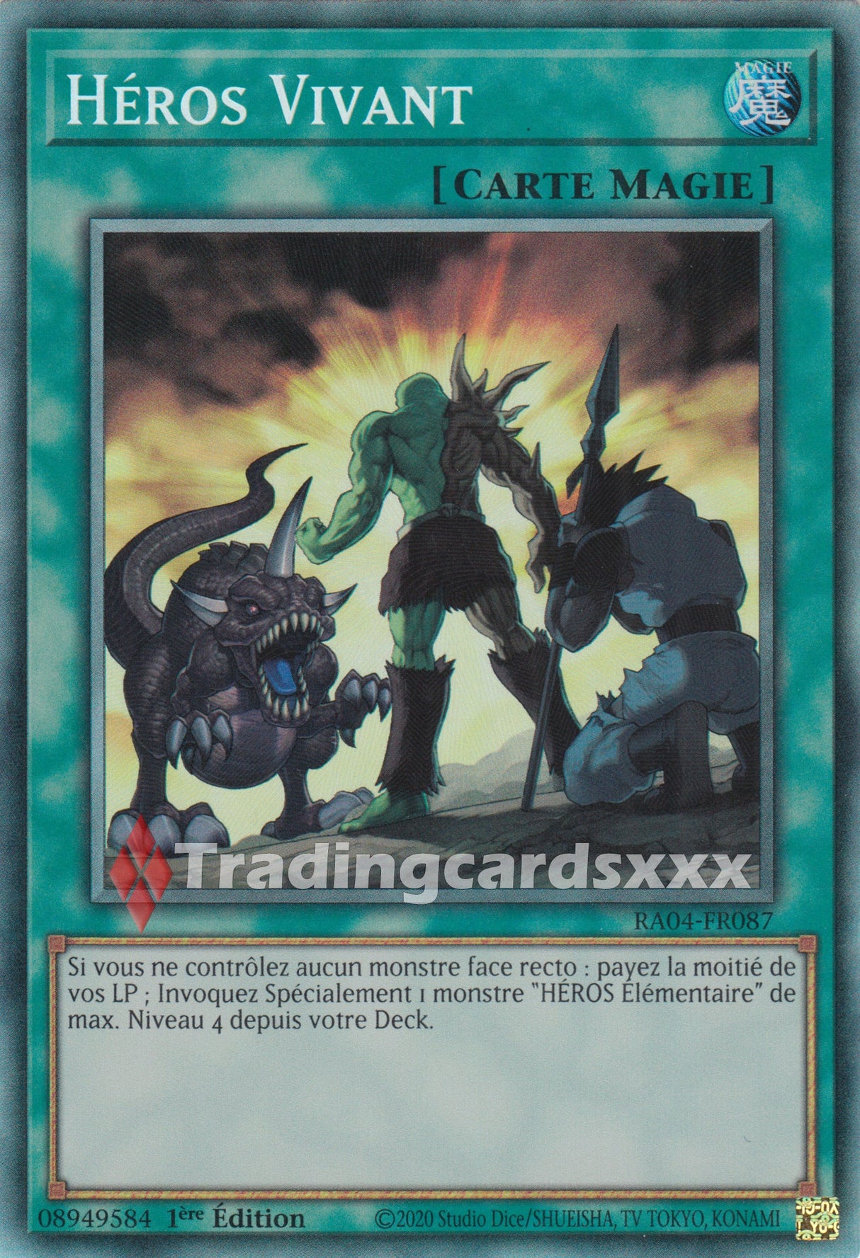 Yu-Gi-Oh! Héros Vivant : RA04-FR087