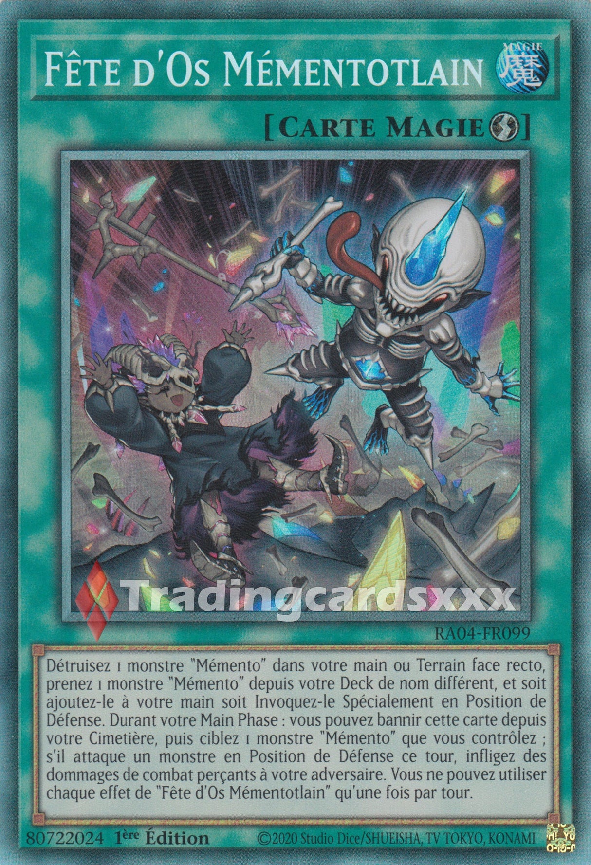 Yu-Gi-Oh! Fête d'Os Mémentotlain : RA04-FR099