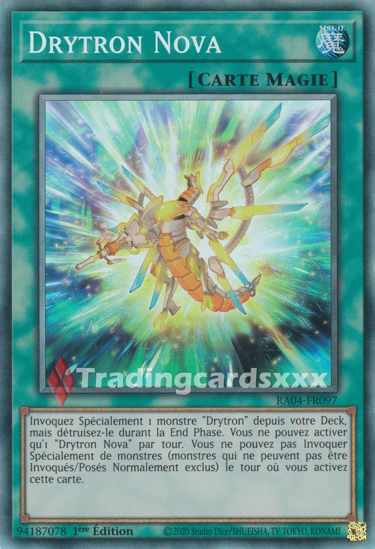 Yu-Gi-Oh! Drytron Nova : RA04-FR097