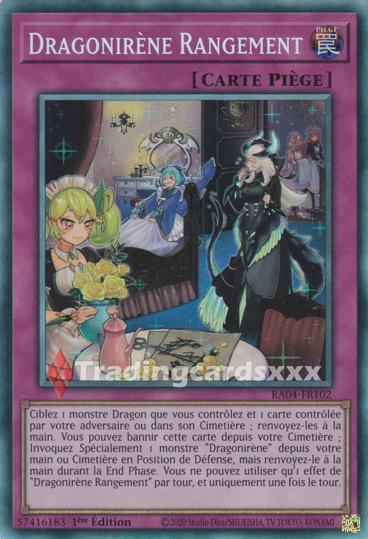 Yu-Gi-Oh! Dragonirène Rangement : RA04-FR102