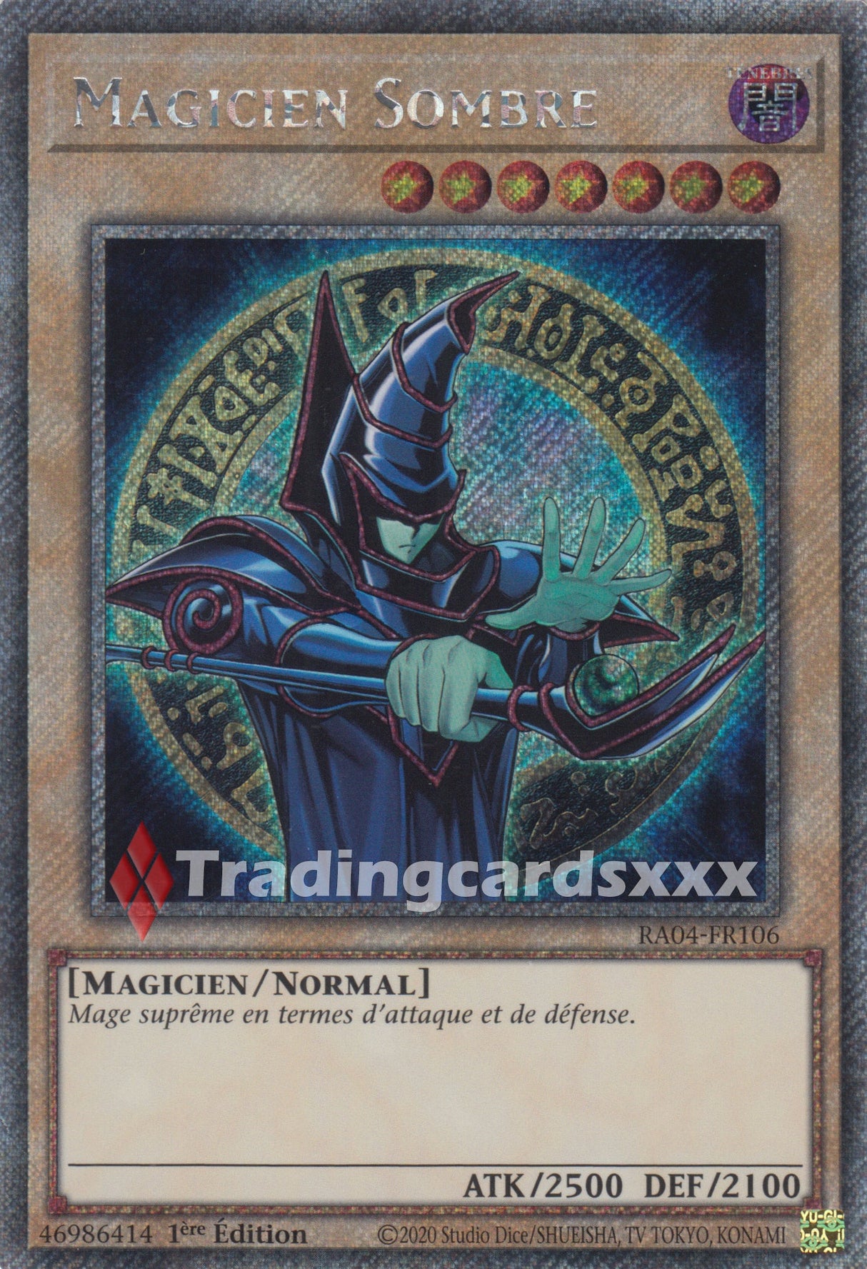 Yu-Gi-Oh! Magicien Sombre - V.3 : PS RA04-FR106