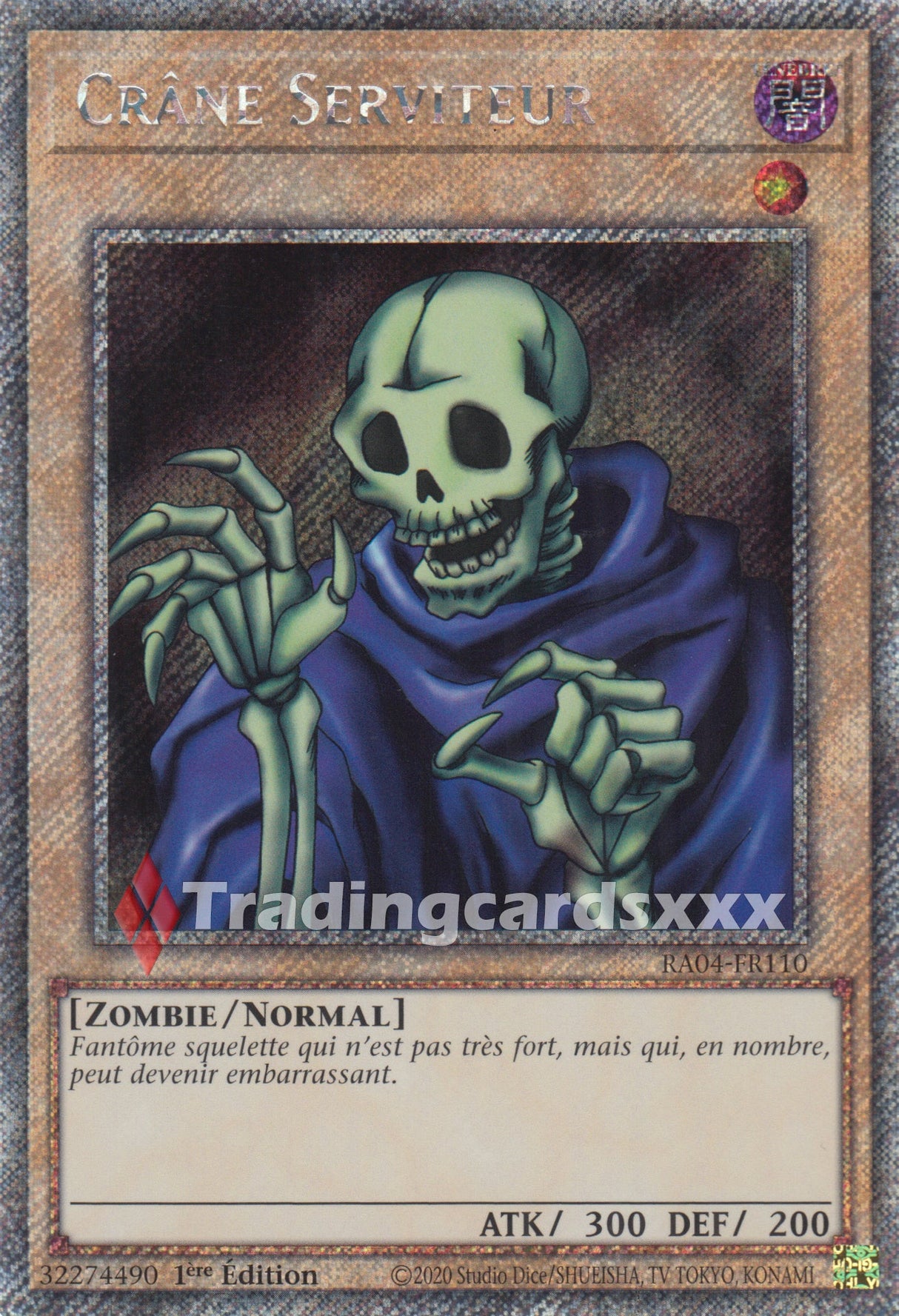 Yu-Gi-Oh! Crâne Serviteur : PS RA04-FR110