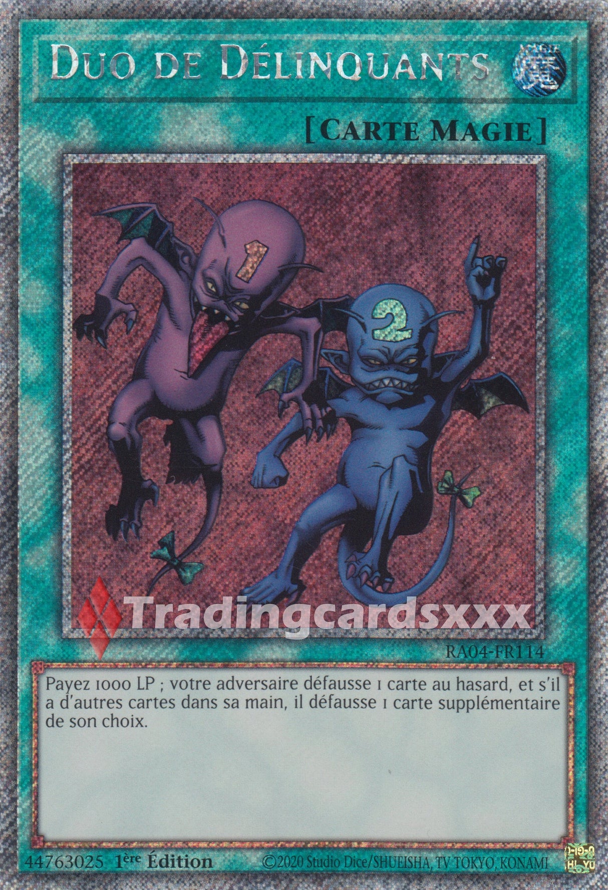 Yu-Gi-Oh! Duo de Délinquants : PS RA04-FR114