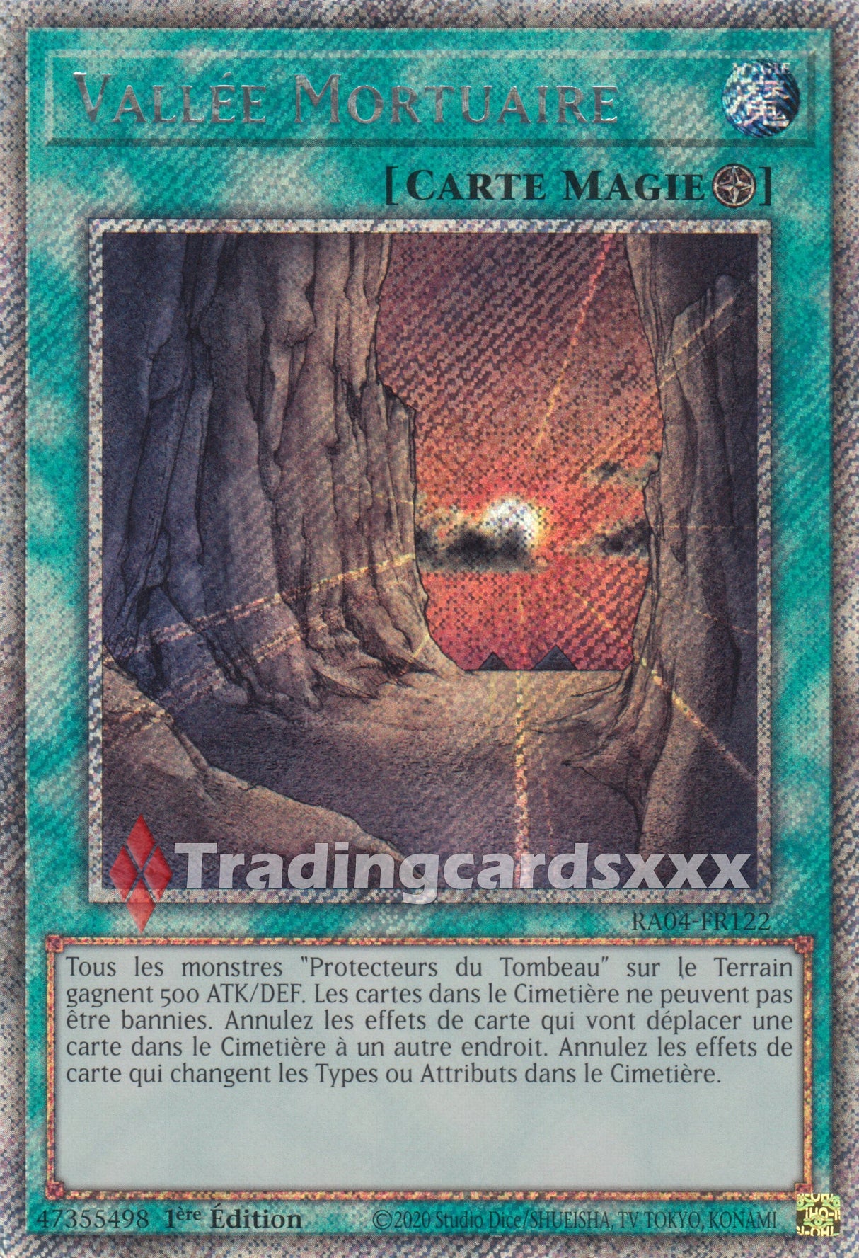 Yu-Gi-Oh! Vallée Mortuaire : PS RA04-FR122