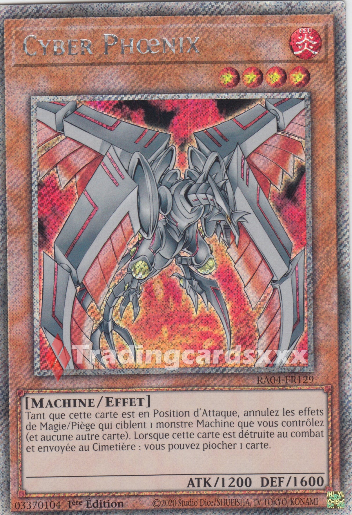 Yu-Gi-Oh! Cyber Phœnix : PS RA04-FR129