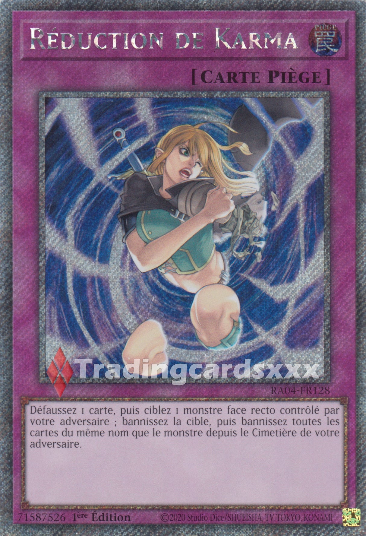 Yu-Gi-Oh! Réduction de Karma : PS RA04-FR128
