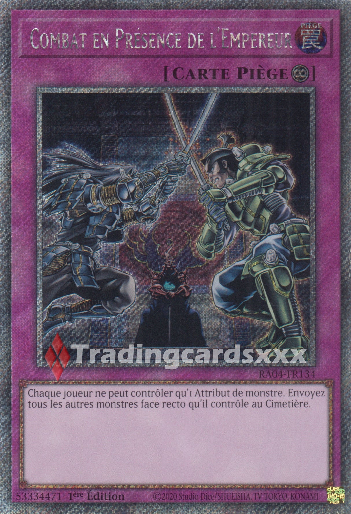 Yu-Gi-Oh! Combat en Présence de l'Empereur : PS RA04-FR134