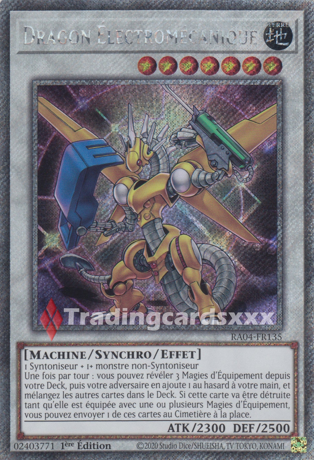 Yu-Gi-Oh! Dragon Électromécanique : PS RA04-FR135