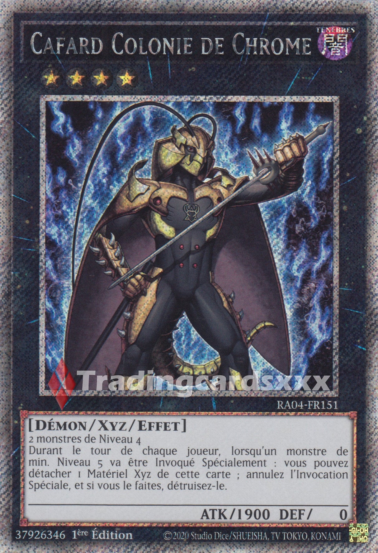 Yu-Gi-Oh! Cafard Colonie de Chrome : PS RA04-FR151