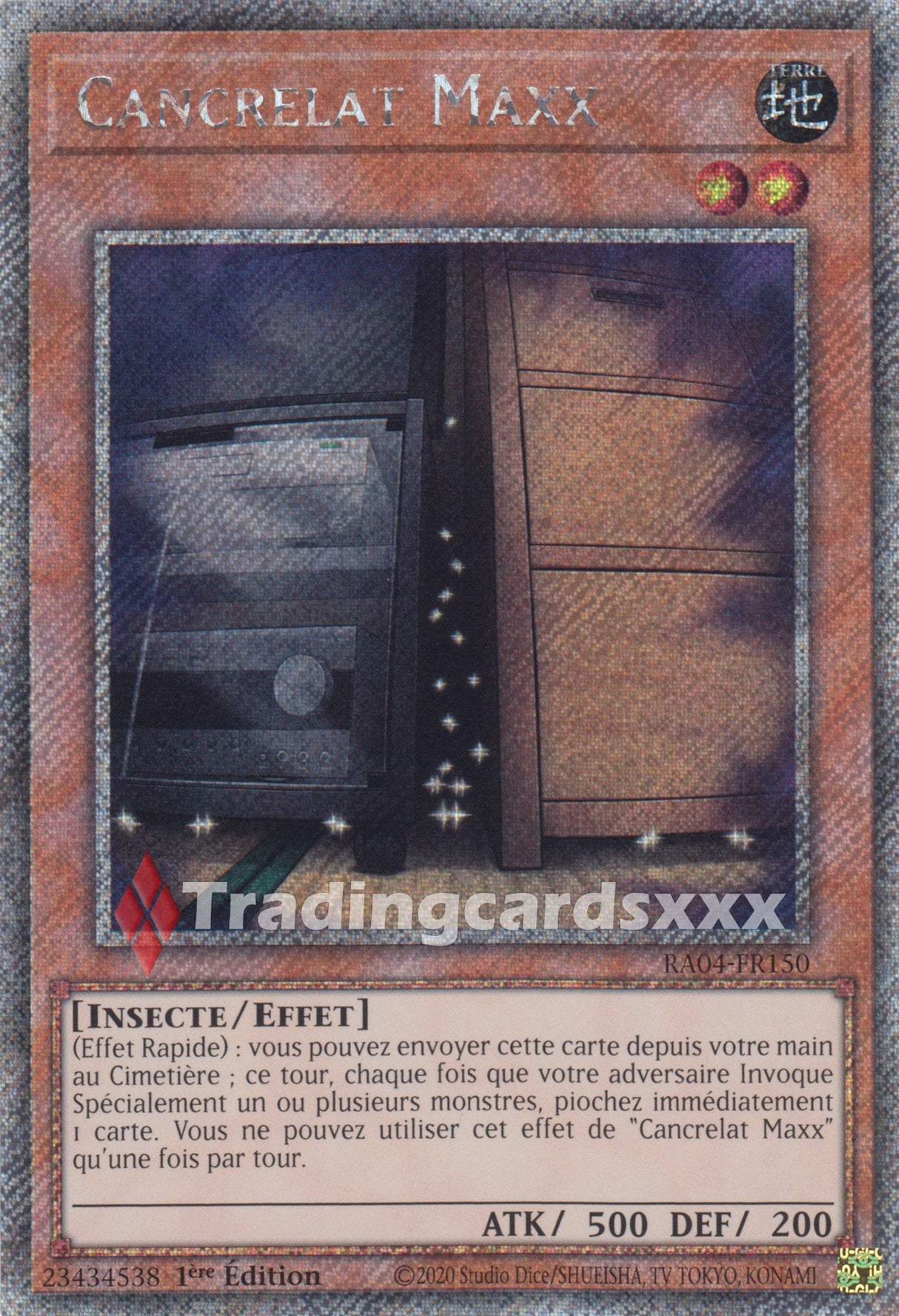 Yu-Gi-Oh! Cancrelat Maxx : PS RA04-FR150