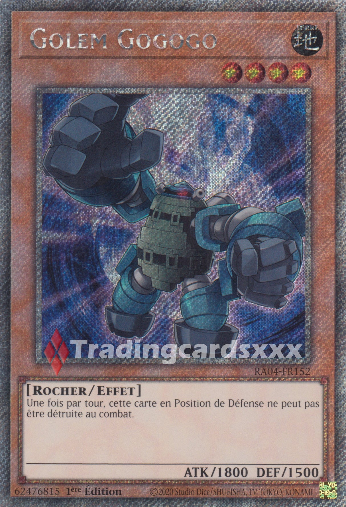 Yu-Gi-Oh! Golem Gogogo : PS RA04-FR152