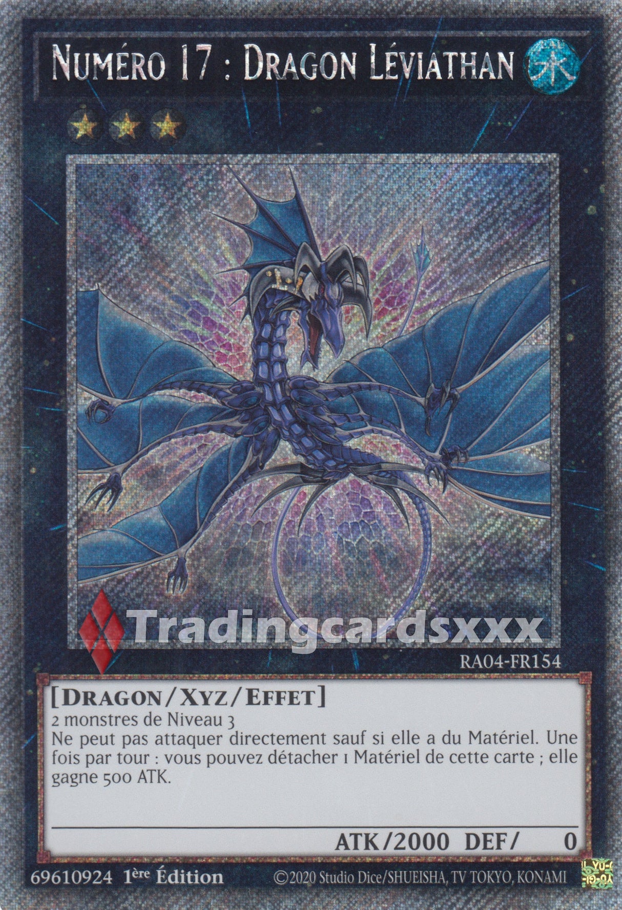 Yu-Gi-Oh! Numéro 17 : Dragon Léviathan : PS RA04-FR154