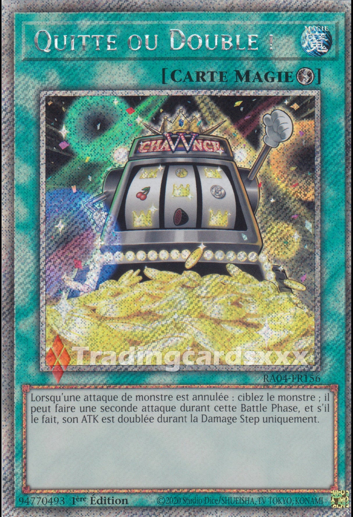 Yu-Gi-Oh! Quitte ou Double ! : PS RA04-FR156
