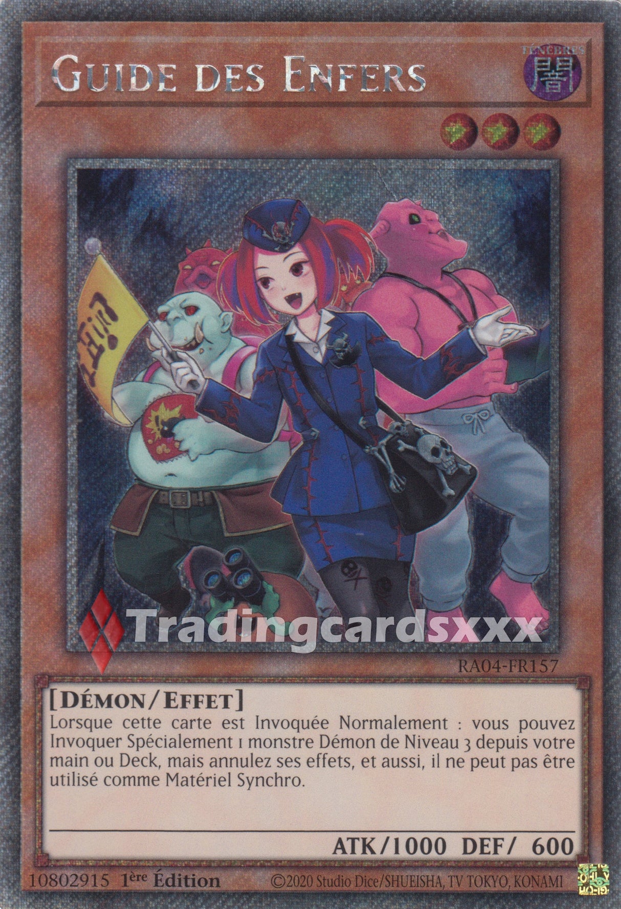 Yu-Gi-Oh! Guide des Enfers : PS RA04-FR157