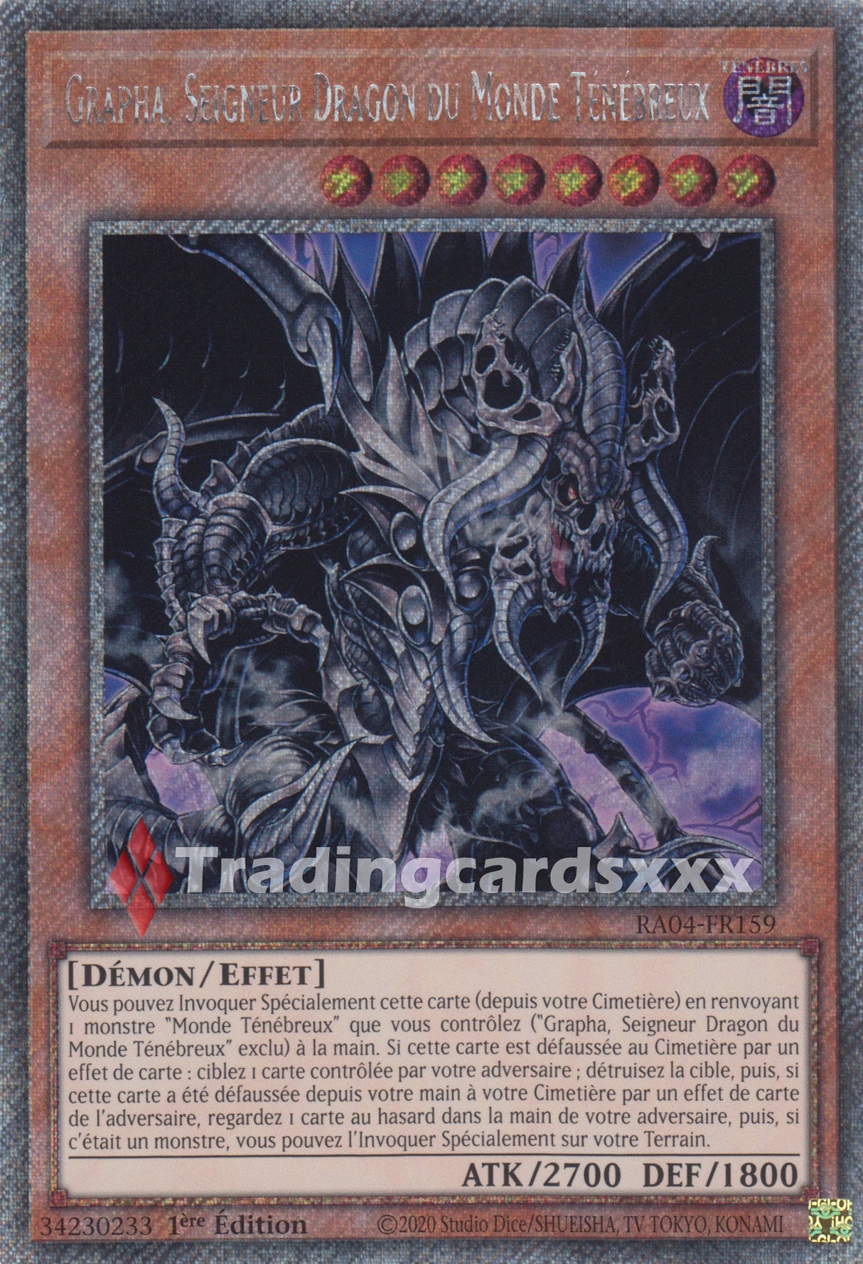 Yu-Gi-Oh! Grapha, Seigneur Dragon du Monde Ténébreux : PS RA04-FR159