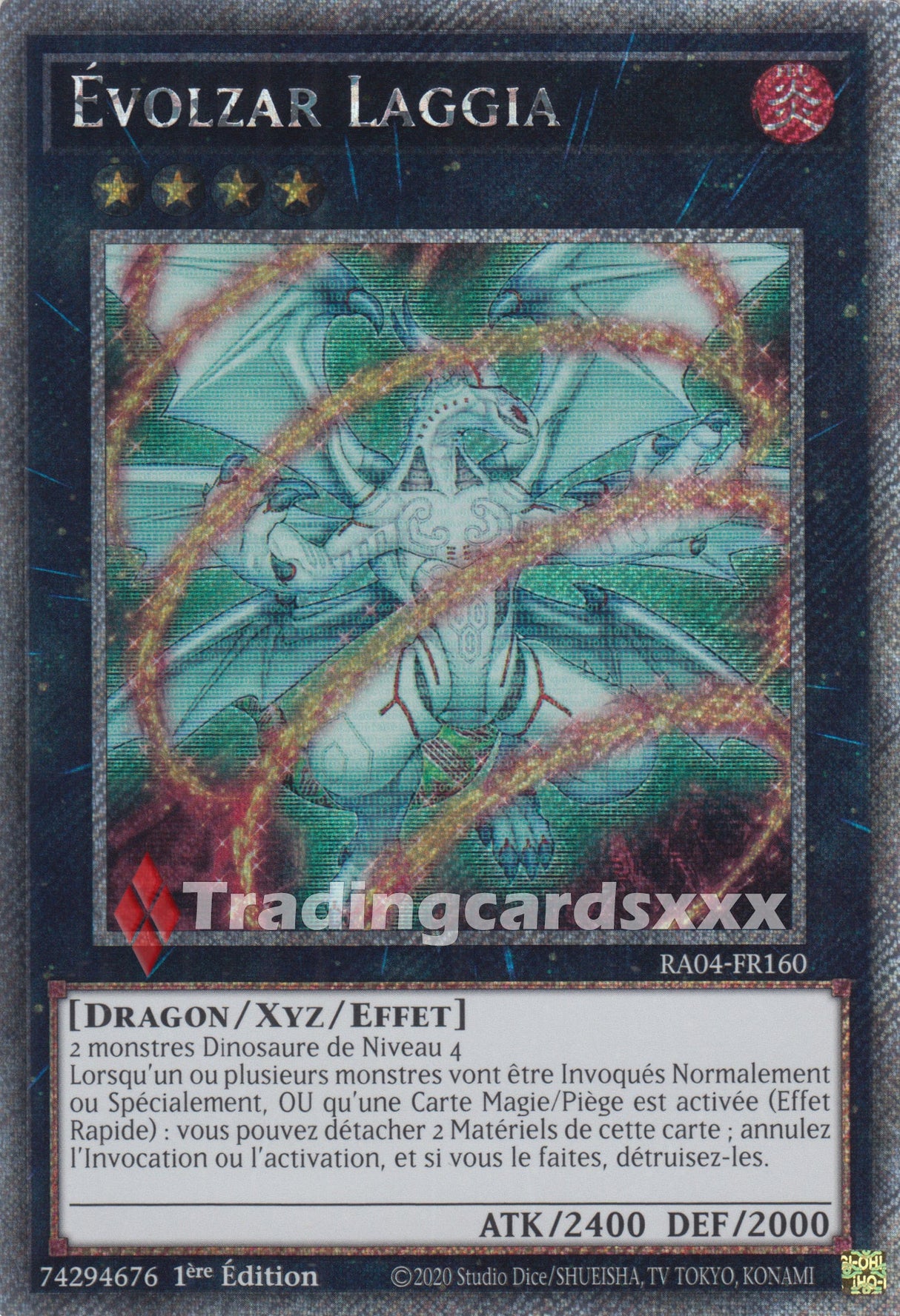 Yu-Gi-Oh! Évolzar Laggia : PS RA04-FR160