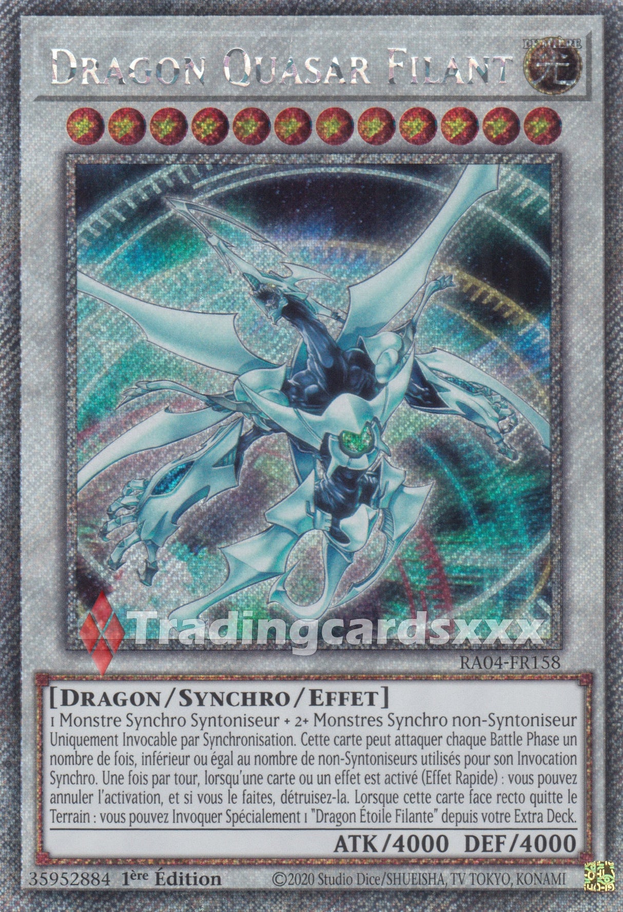 Yu-Gi-Oh! Dragon Quasar Filant : PS RA04-FR158