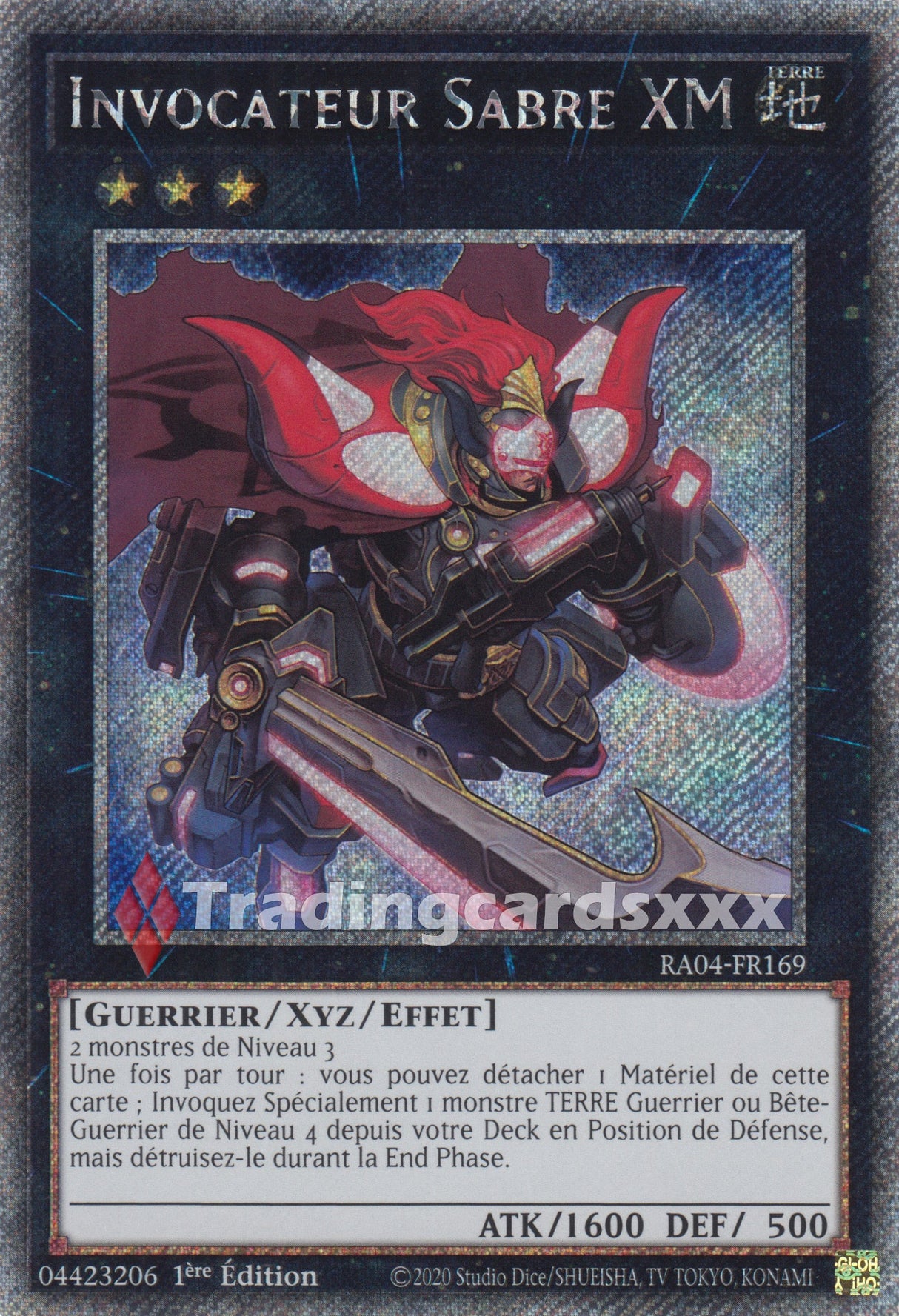 Yu-Gi-Oh! Invocateur Sabre XM : PS RA04-FR169