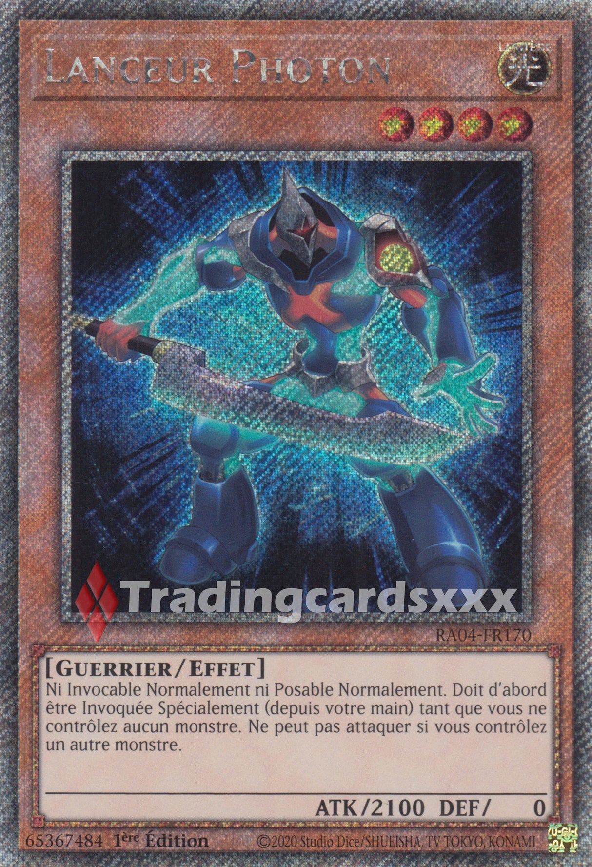 Yu-Gi-Oh! Lanceur Photon : PS RA04-FR170