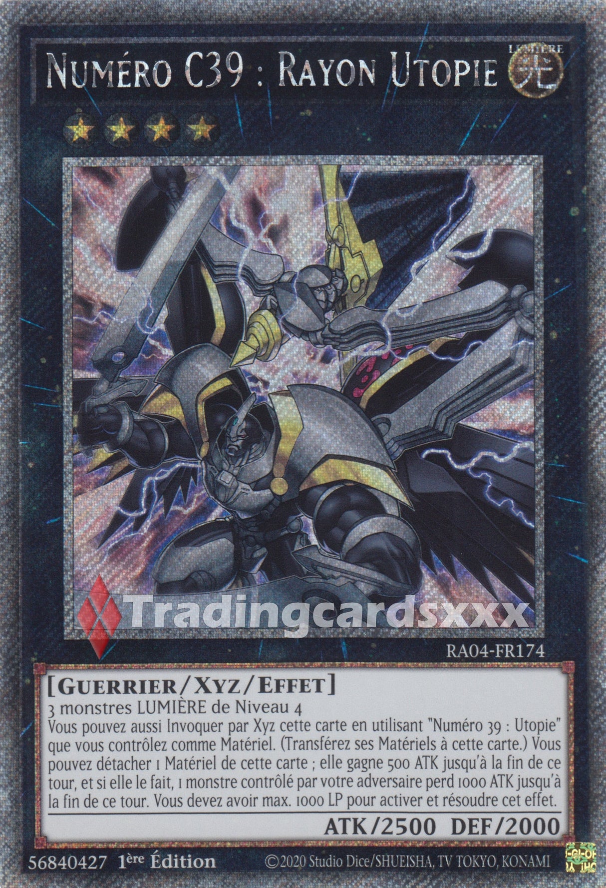 Yu-Gi-Oh! Numéro C39 : Rayon Utopie : PS RA04-FR174