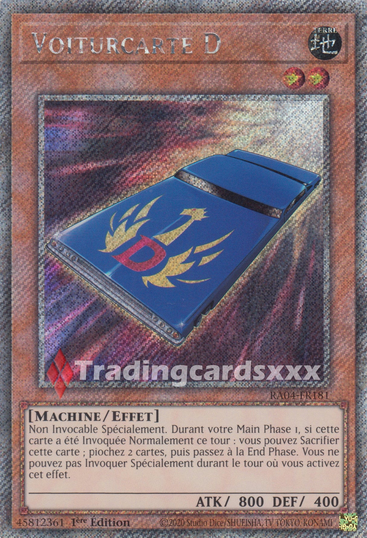 Yu-Gi-Oh! Voiturcarte D : PS RA04-FR181