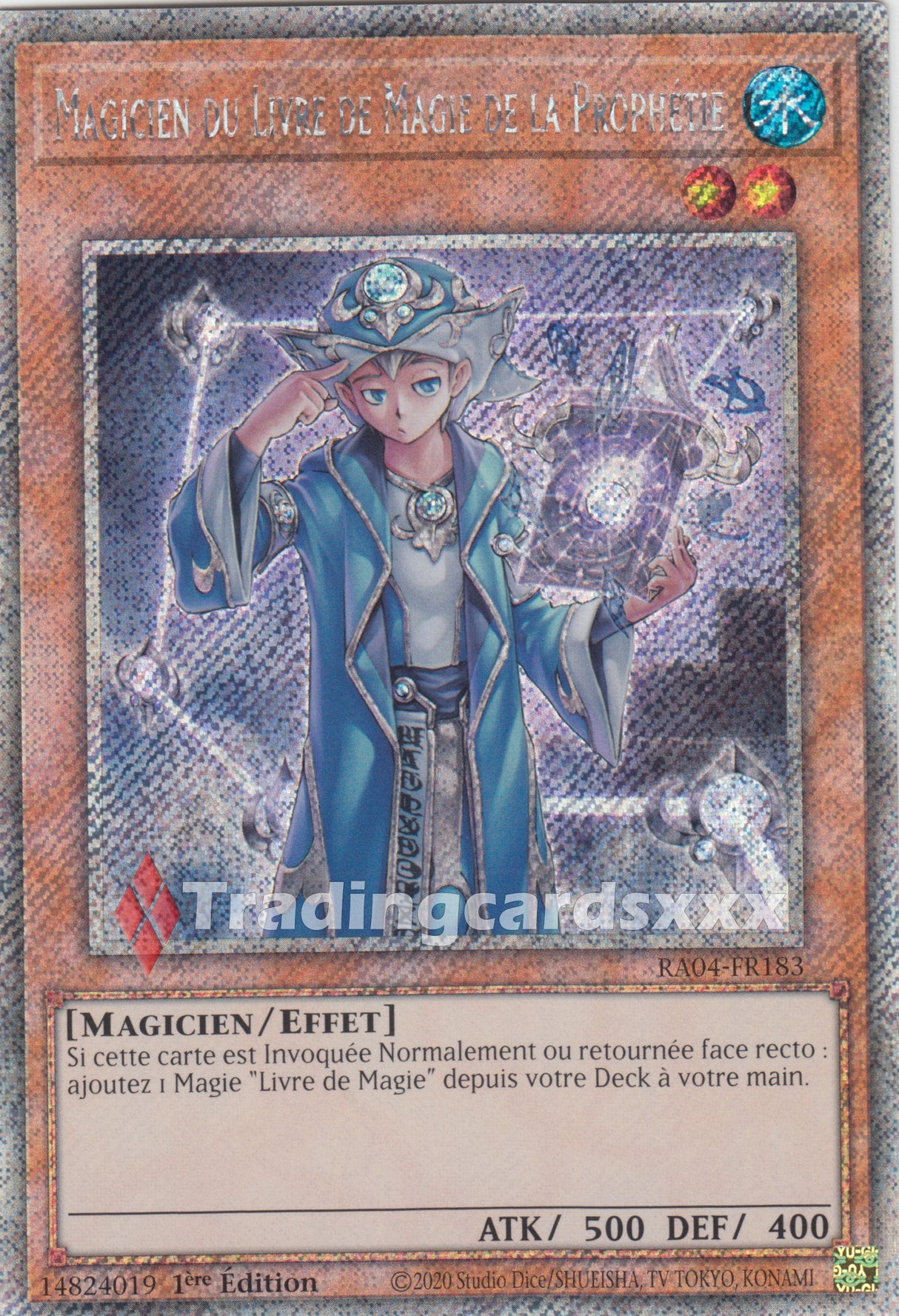 Yu-Gi-Oh! Magicien du Livre de Magie de la Prophétie : PS RA04-FR183