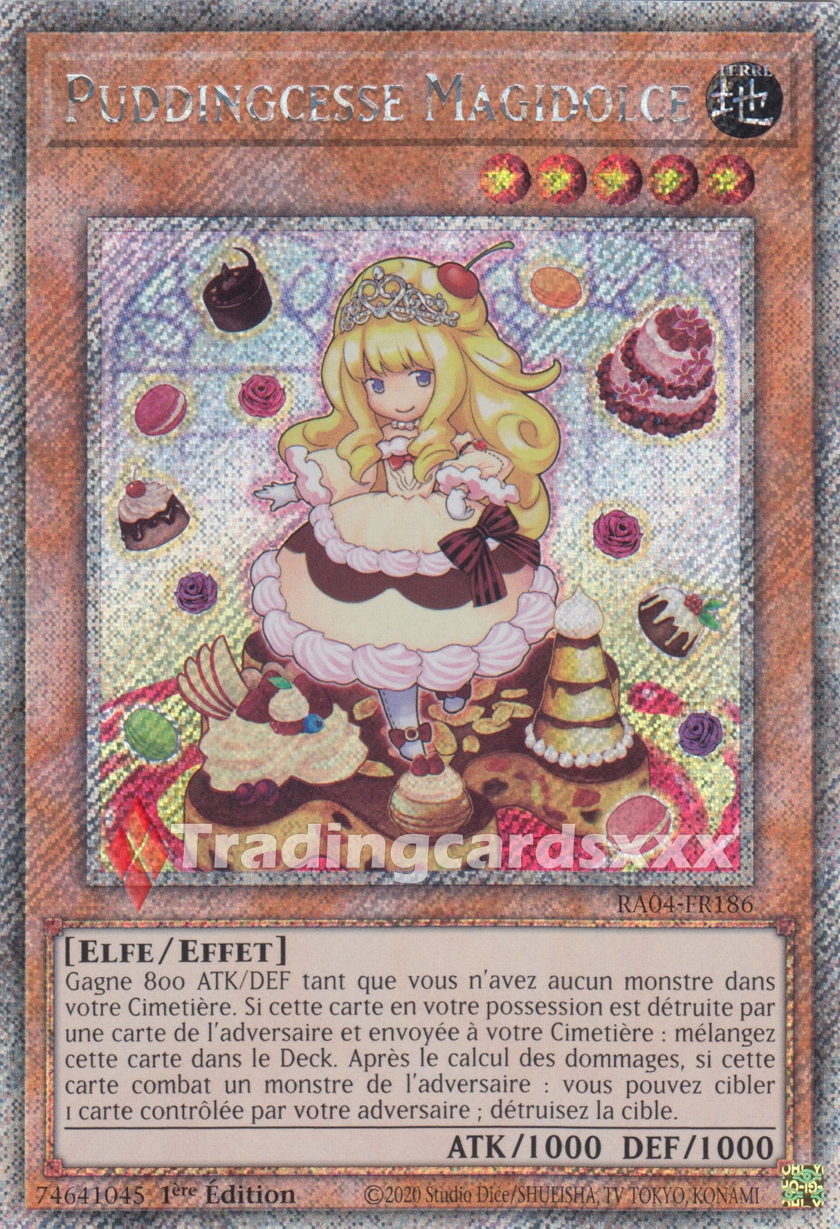 Yu-Gi-Oh! Puddingcesse Magidolce : PS RA04-FR186