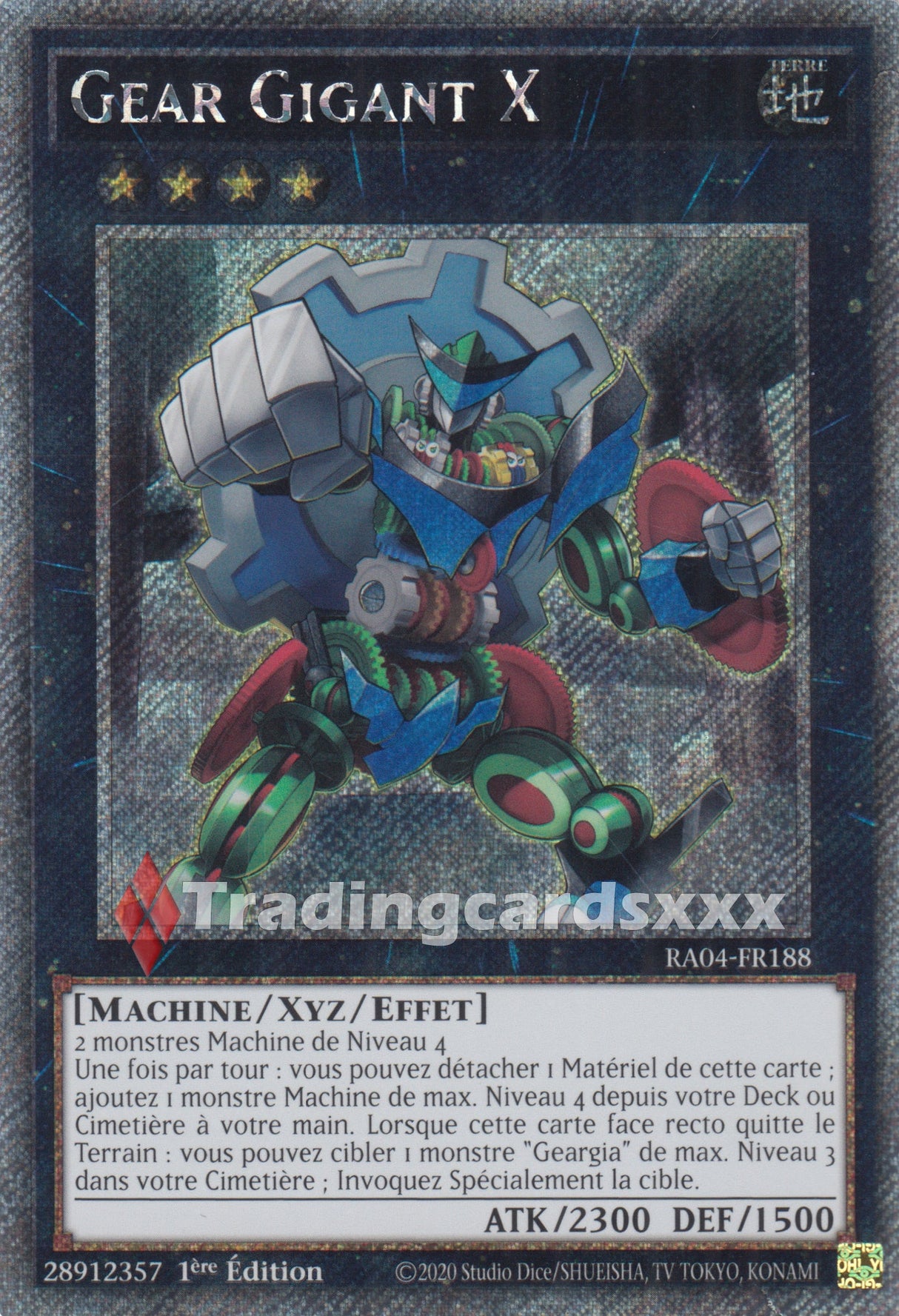 Yu-Gi-Oh! Gear Gigant X : PS RA04-FR188