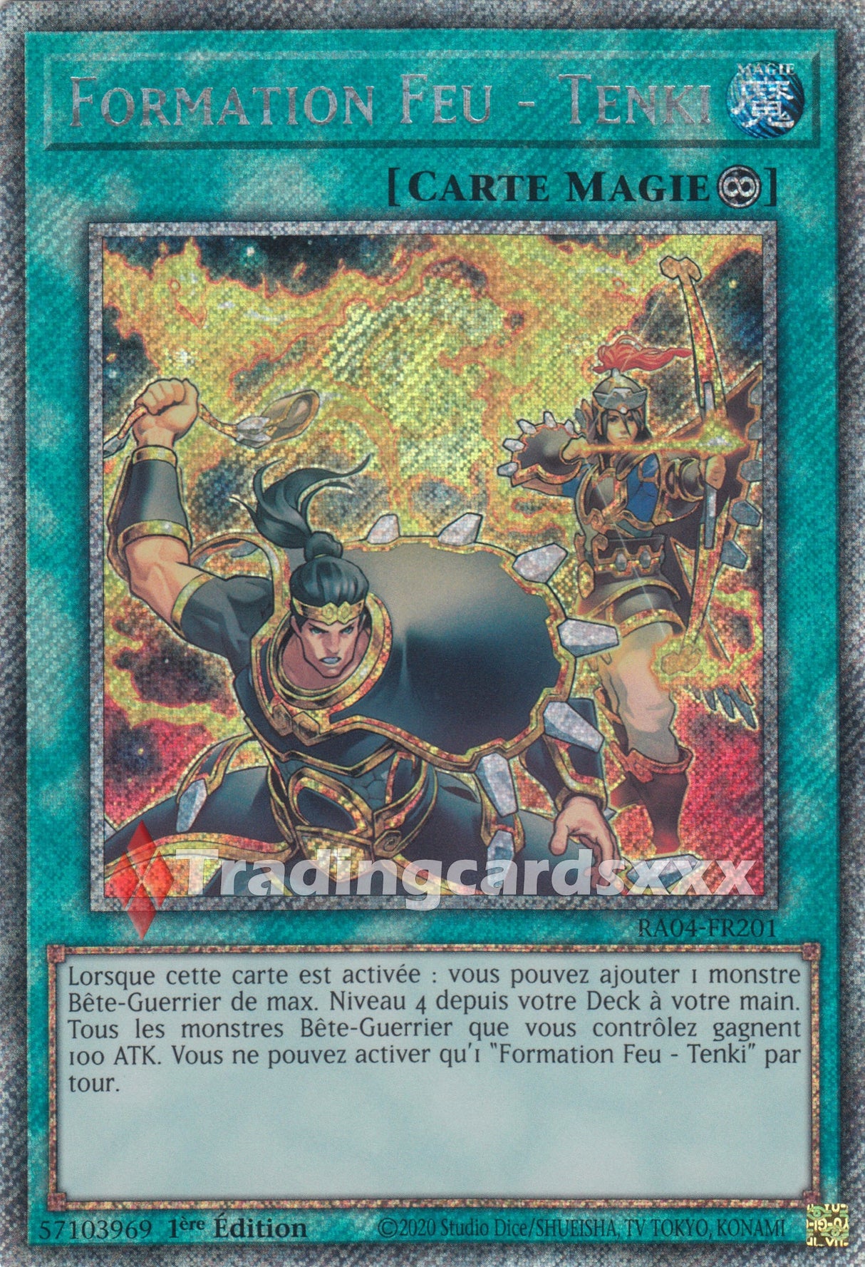 Yu-Gi-Oh! Formation Feu - Tenki : PS RA04-FR201