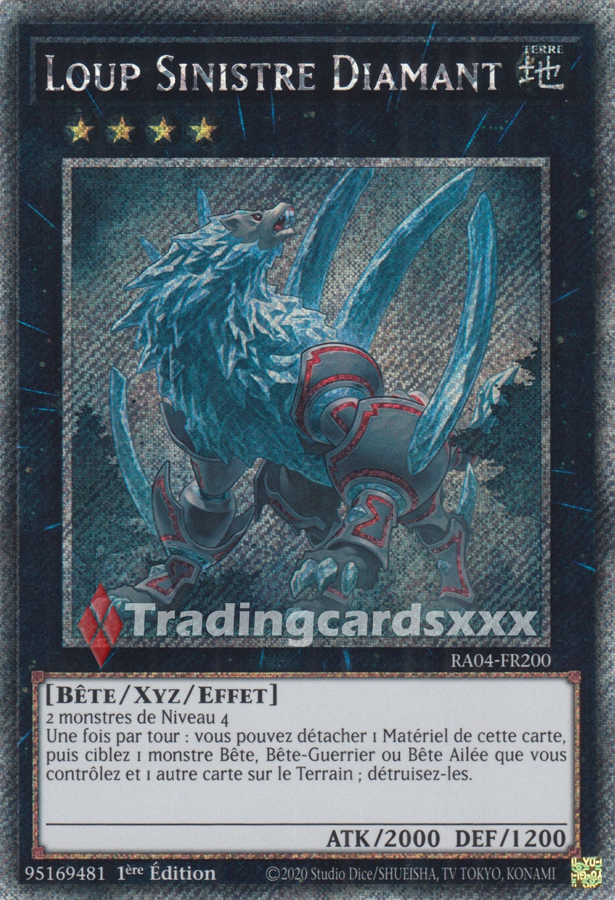 Yu-Gi-Oh! Loup Sinistre Diamant : PS RA04-FR200