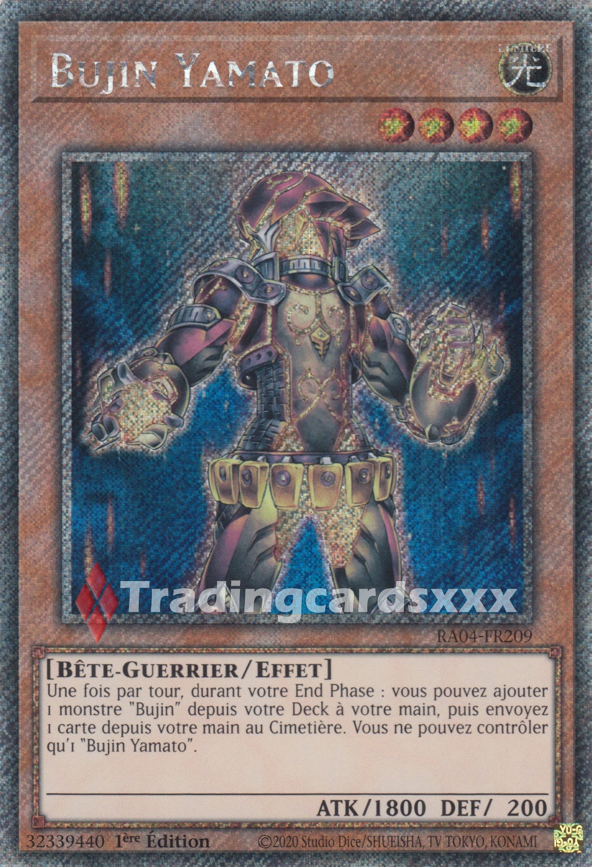 Yu-Gi-Oh! Bujin Yamato : PS RA04-FR209