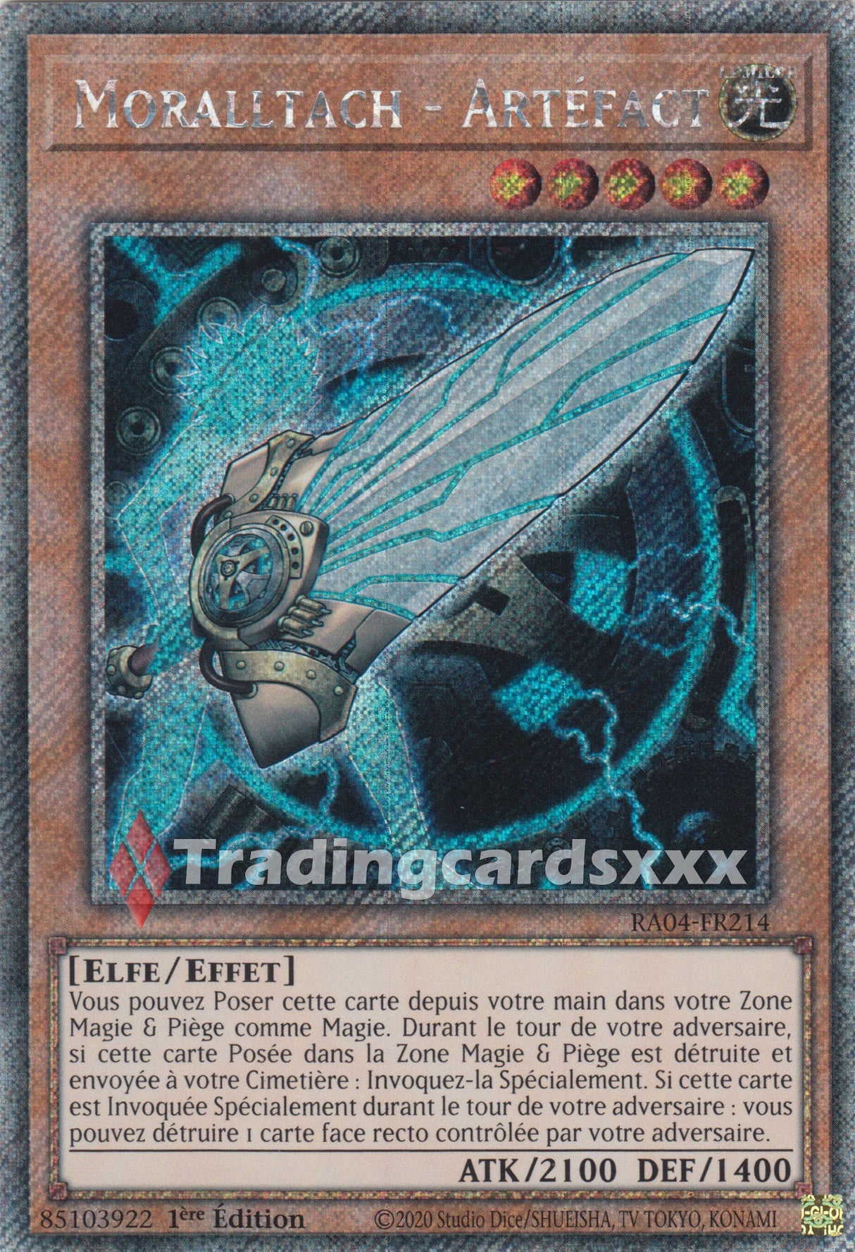 Yu-Gi-Oh! Moralltach - Artéfact : PS RA04-FR214