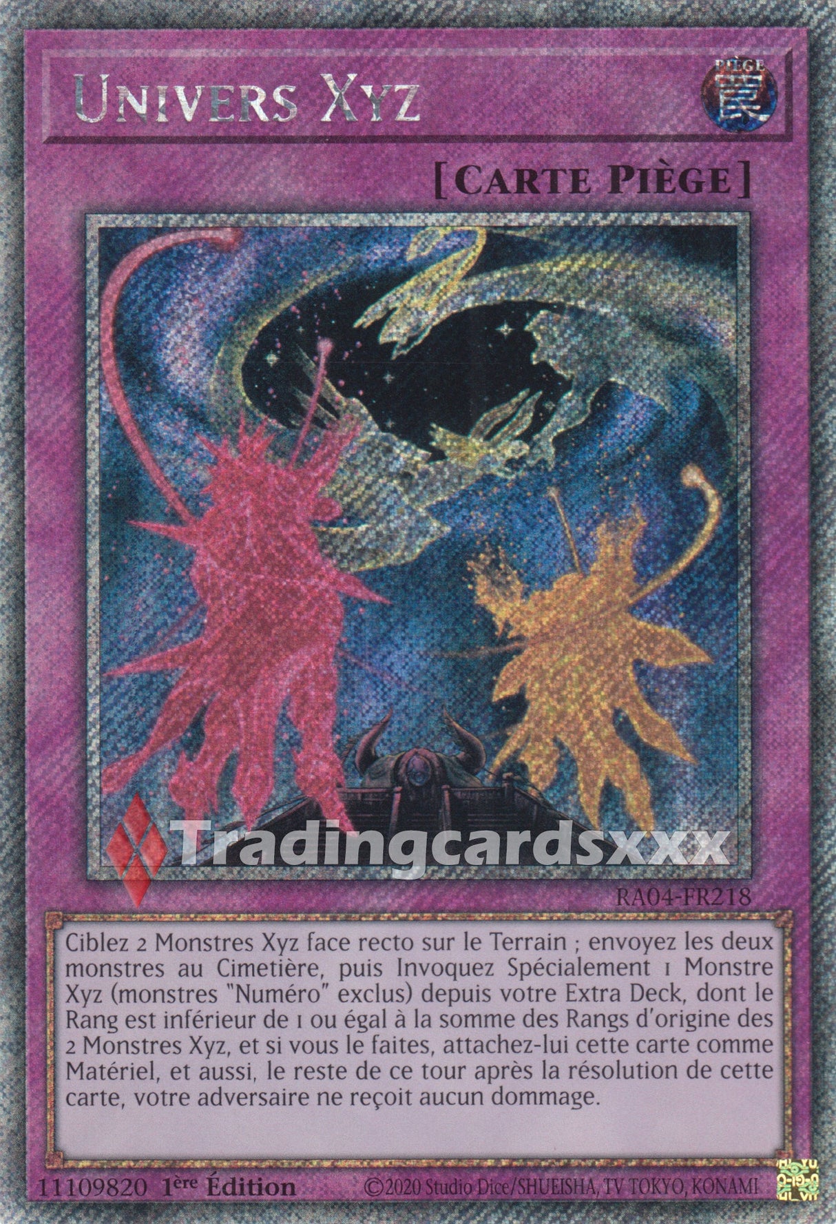 Yu-Gi-Oh! Univers Xyz : PS RA04-FR218