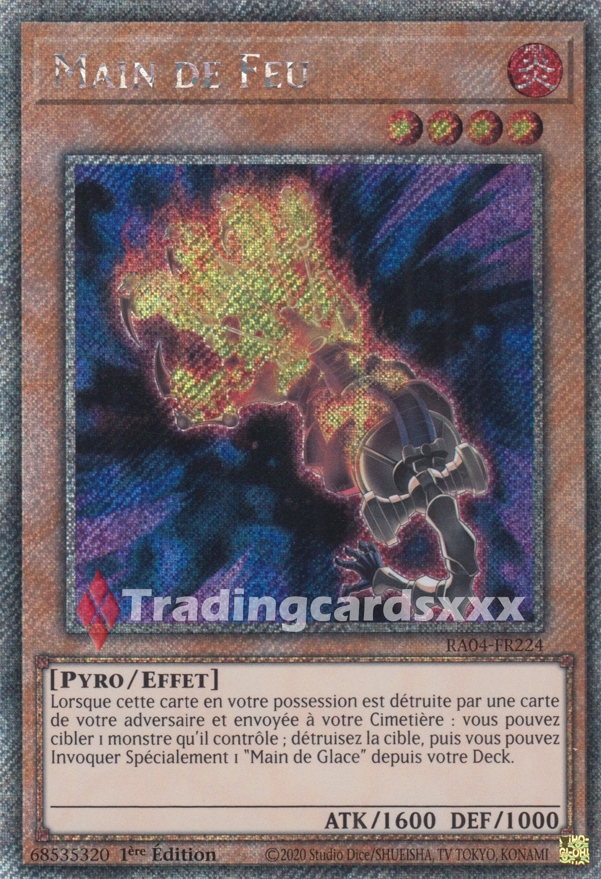 Yu-Gi-Oh! Main de Feu : PS RA04-FR224