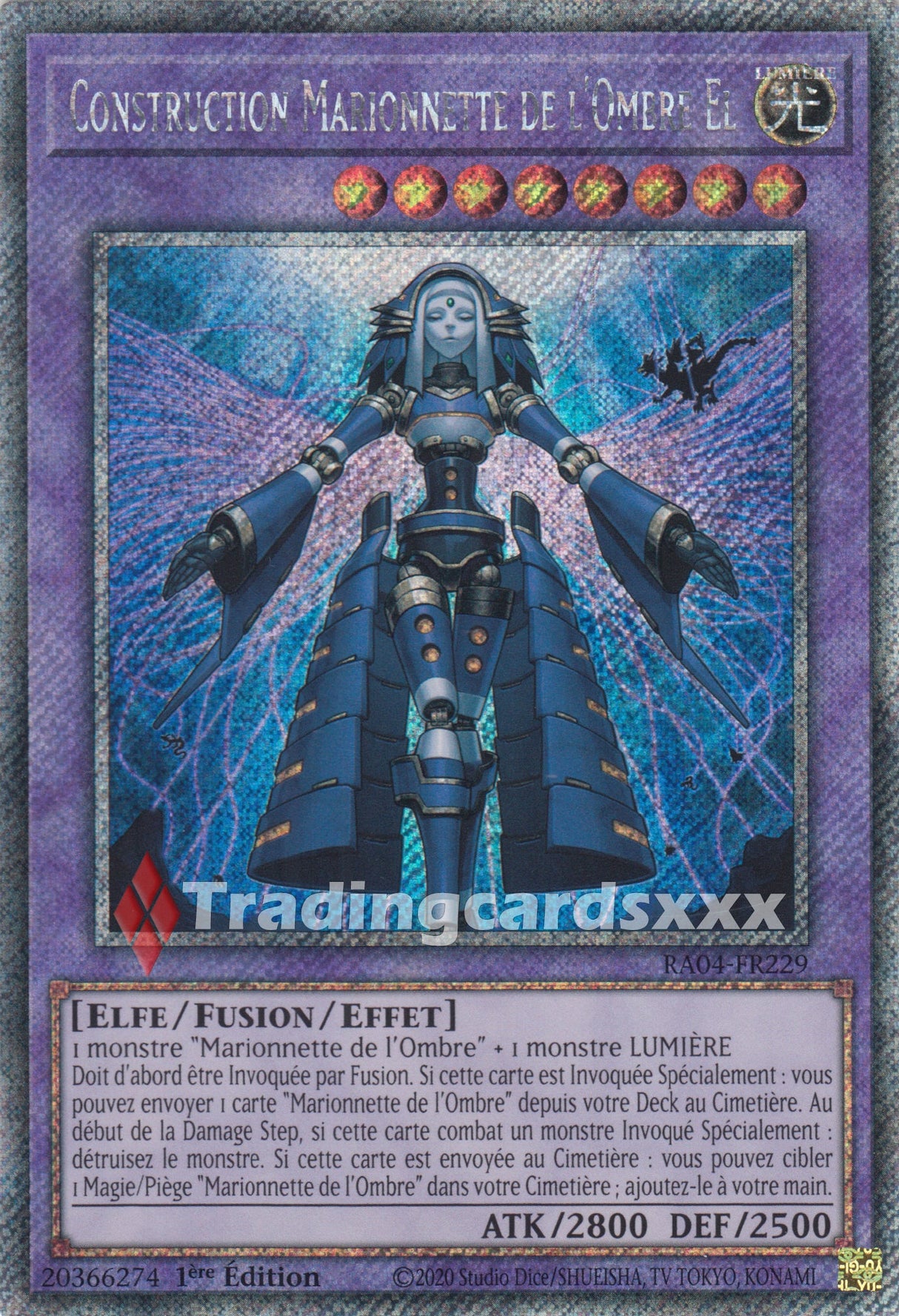 Yu-Gi-Oh! Construction Marionnette de l'Ombre El - V.1 : PS RA04-FR229