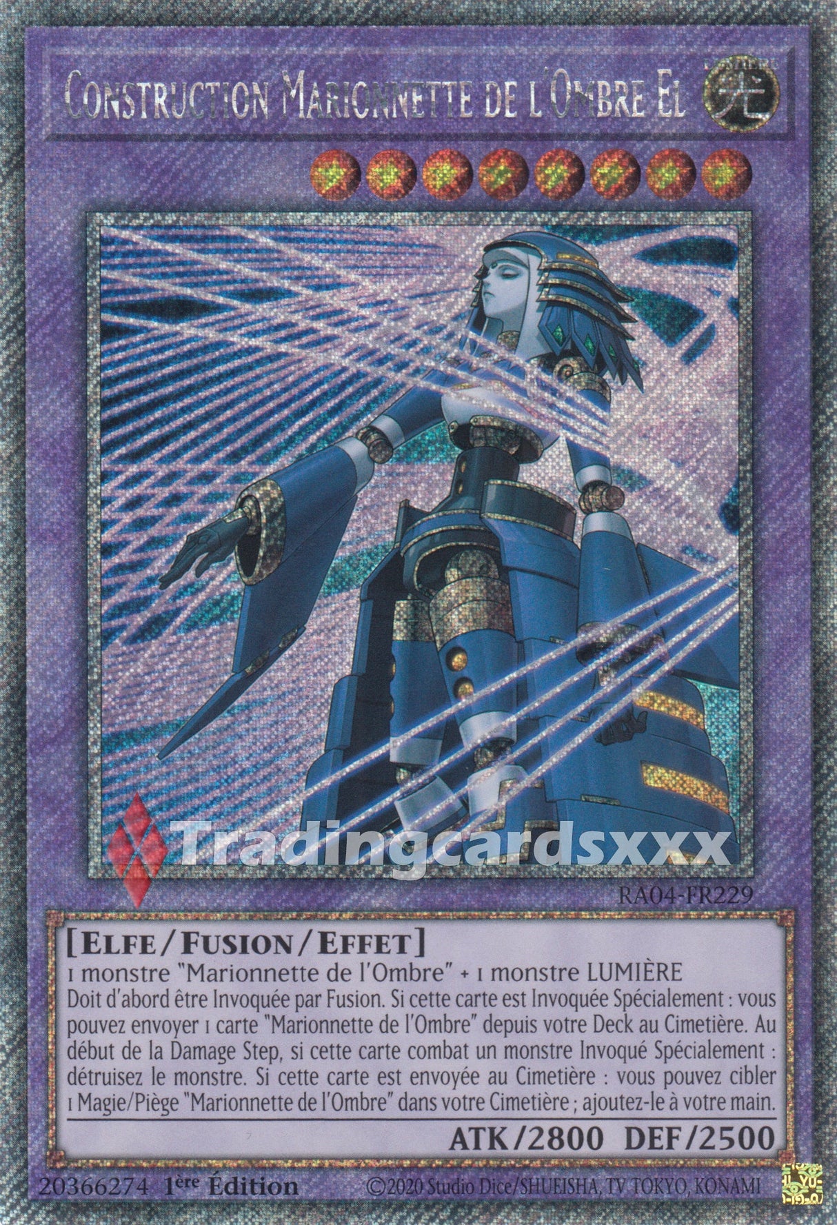 Yu-Gi-Oh! Construction Marionnette de l'Ombre El - V.2 : PS RA04-FR229