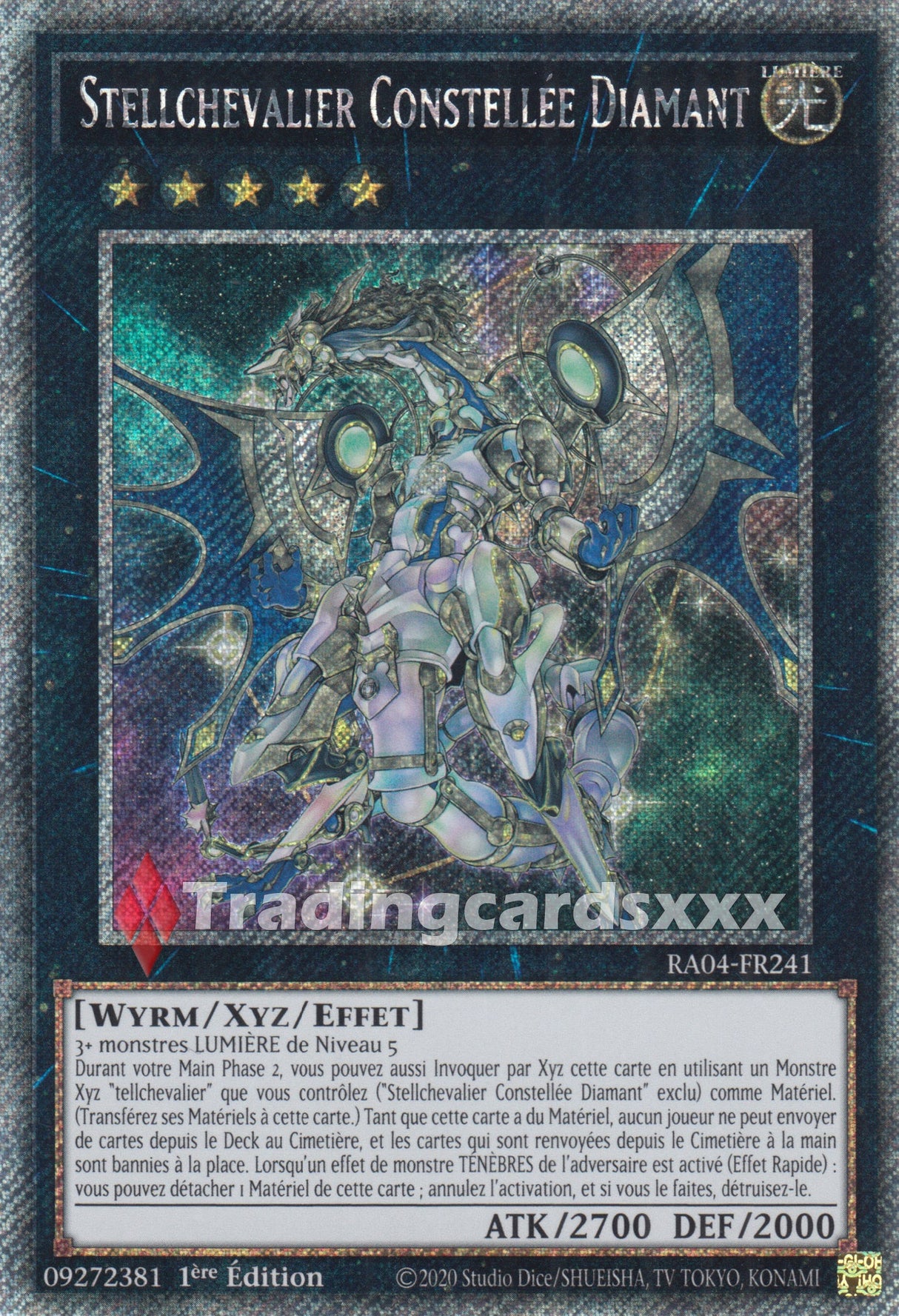 Yu-Gi-Oh! Stellchevalier Constellée Diamant : PS RA04-FR241