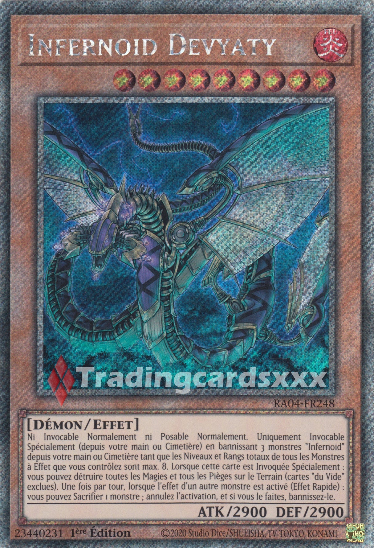 Yu-Gi-Oh! Infernoid Devyaty : PS RA04-FR248