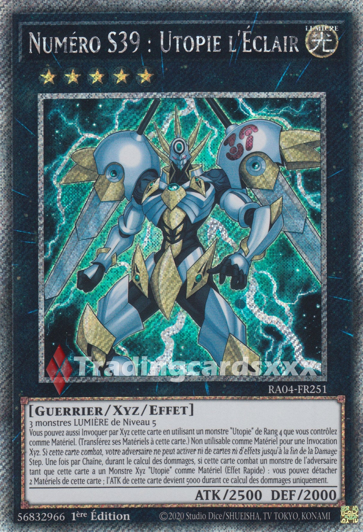 Yu-Gi-Oh! Numéro S39 : Utopie l'Éclair : PS RA04-FR251