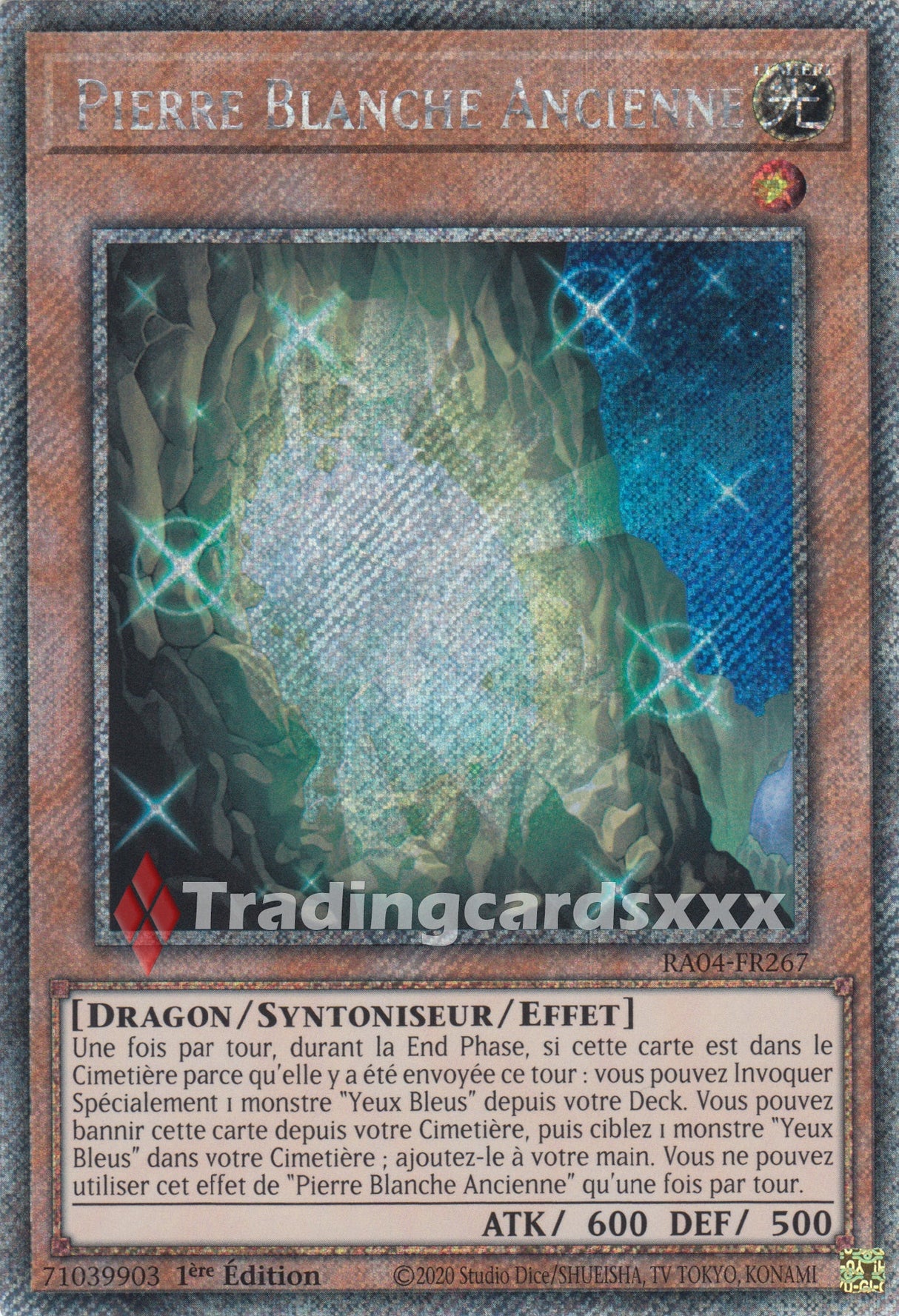 Yu-Gi-Oh! Pierre Blanche Ancienne : PS RA04-FR267