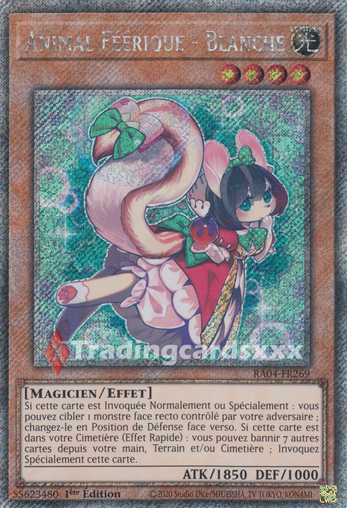 Yu-Gi-Oh! Animal Féérique - Blanche : PS RA04-FR269