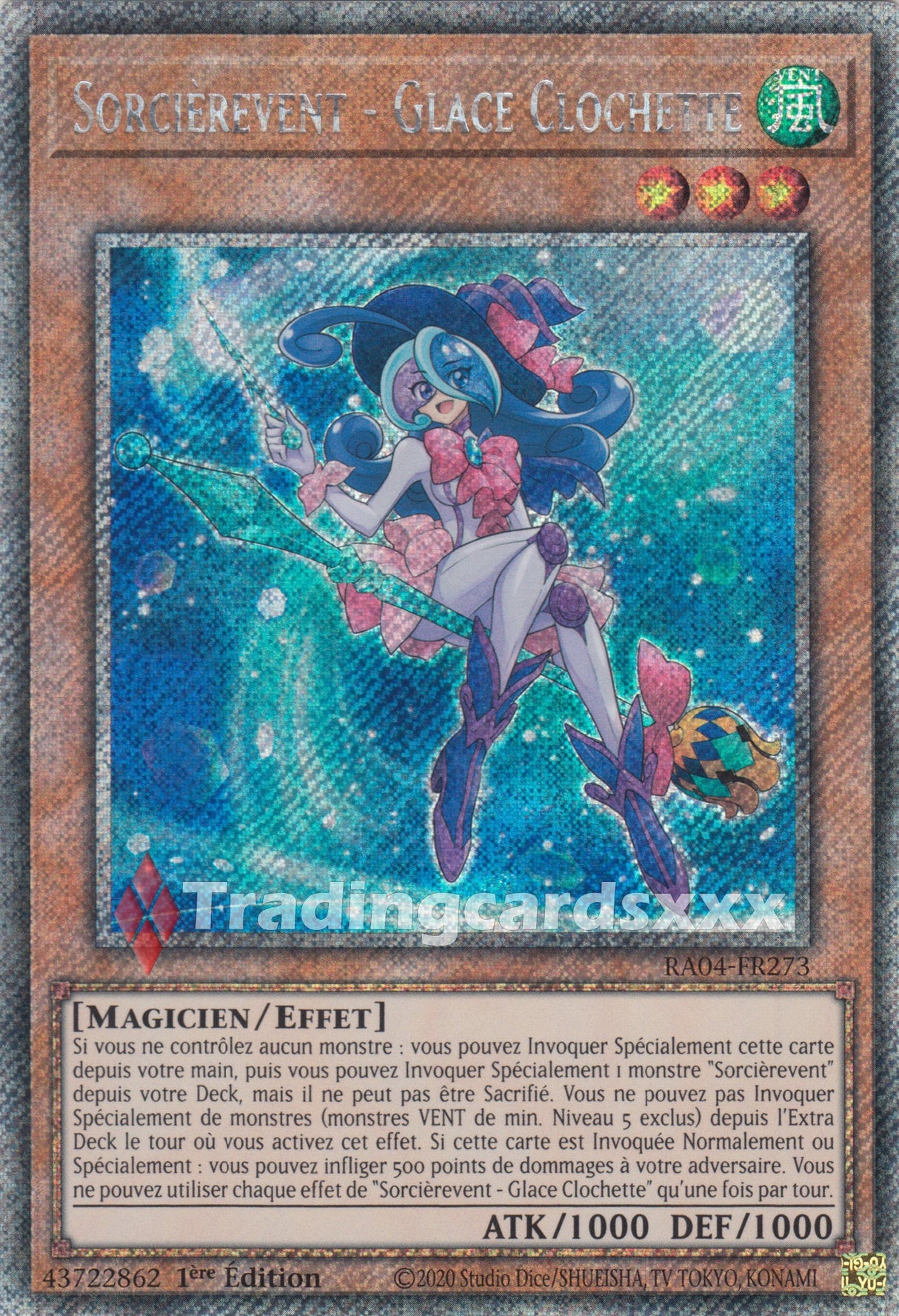 Yu-Gi-Oh! Sorcièrevent - Glace Clochette : PS RA04-FR273