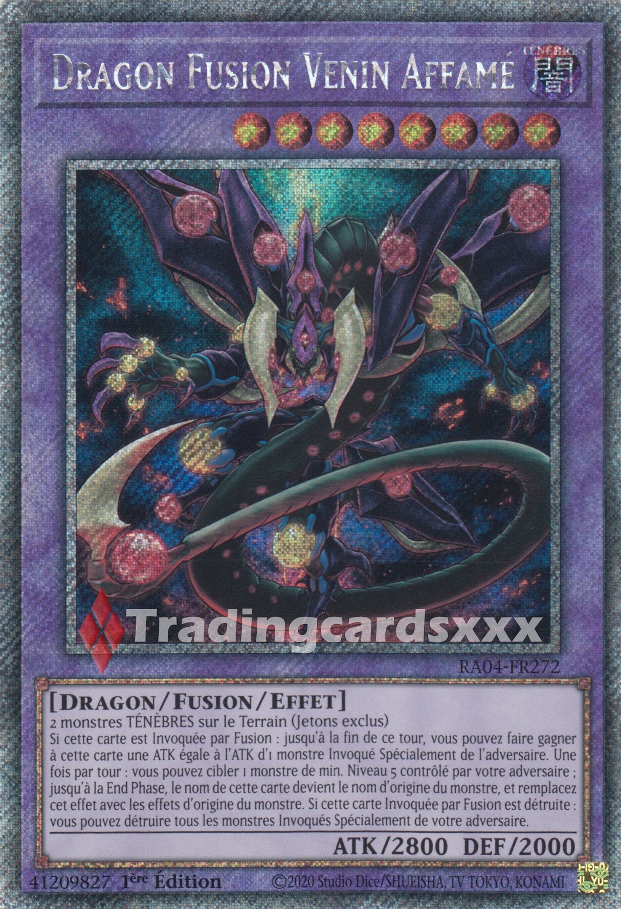 Yu-Gi-Oh! Dragon Fusion Venin Affamé : PS RA04-FR272