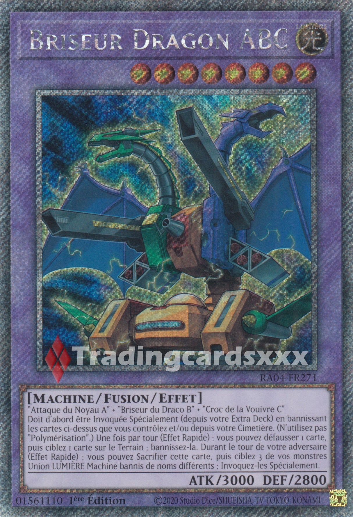 Yu-Gi-Oh! Briseur Dragon ABC : PS RA04-FR271