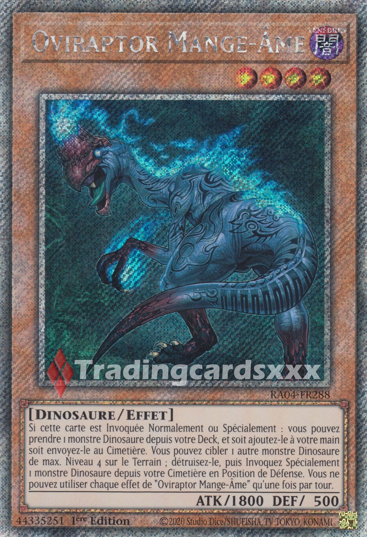 Yu-Gi-Oh! Oviraptor Mange-Âme : PS RA04-FR288