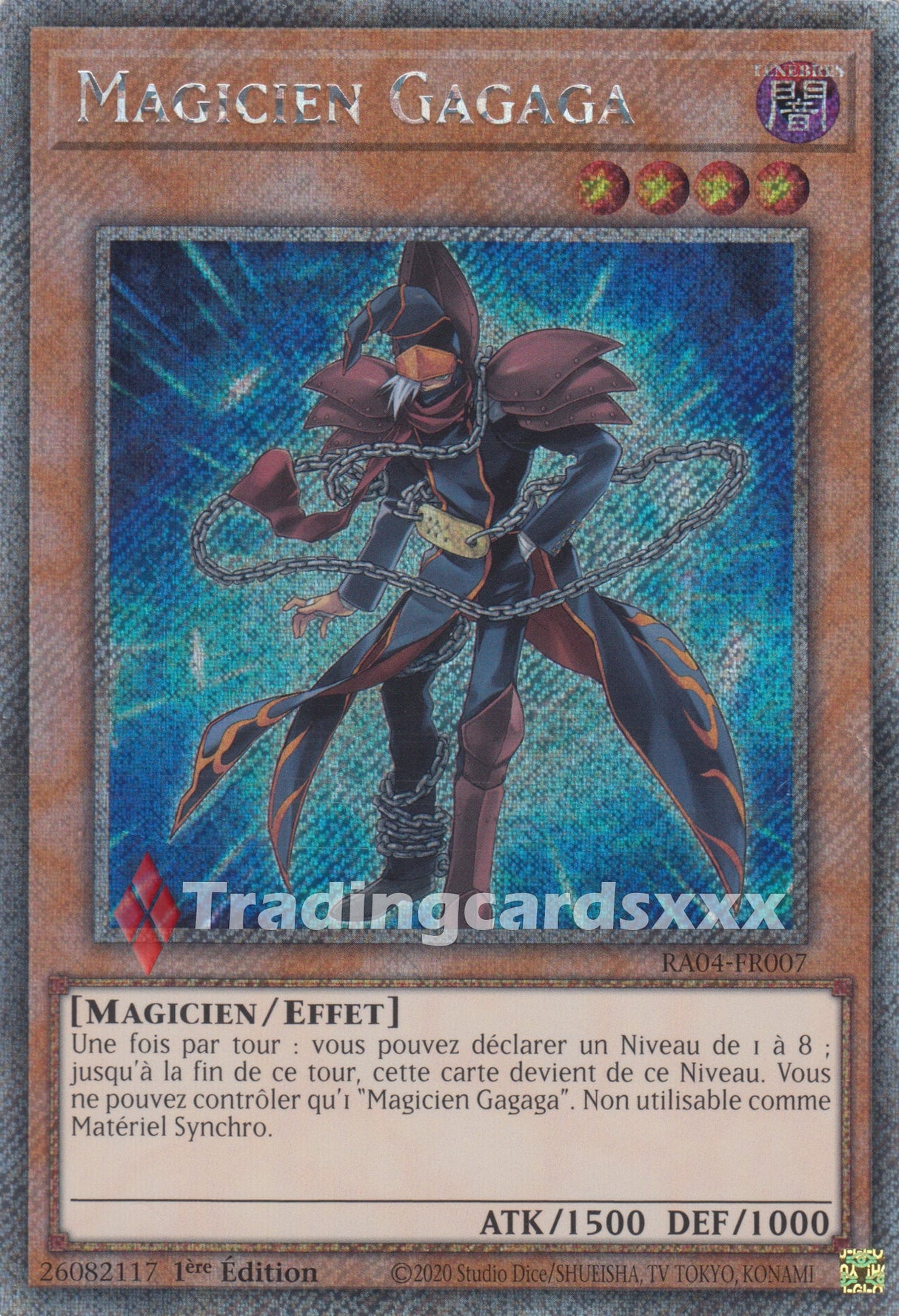 Yu-Gi-Oh! Magicien Gagaga : RA04-FR007