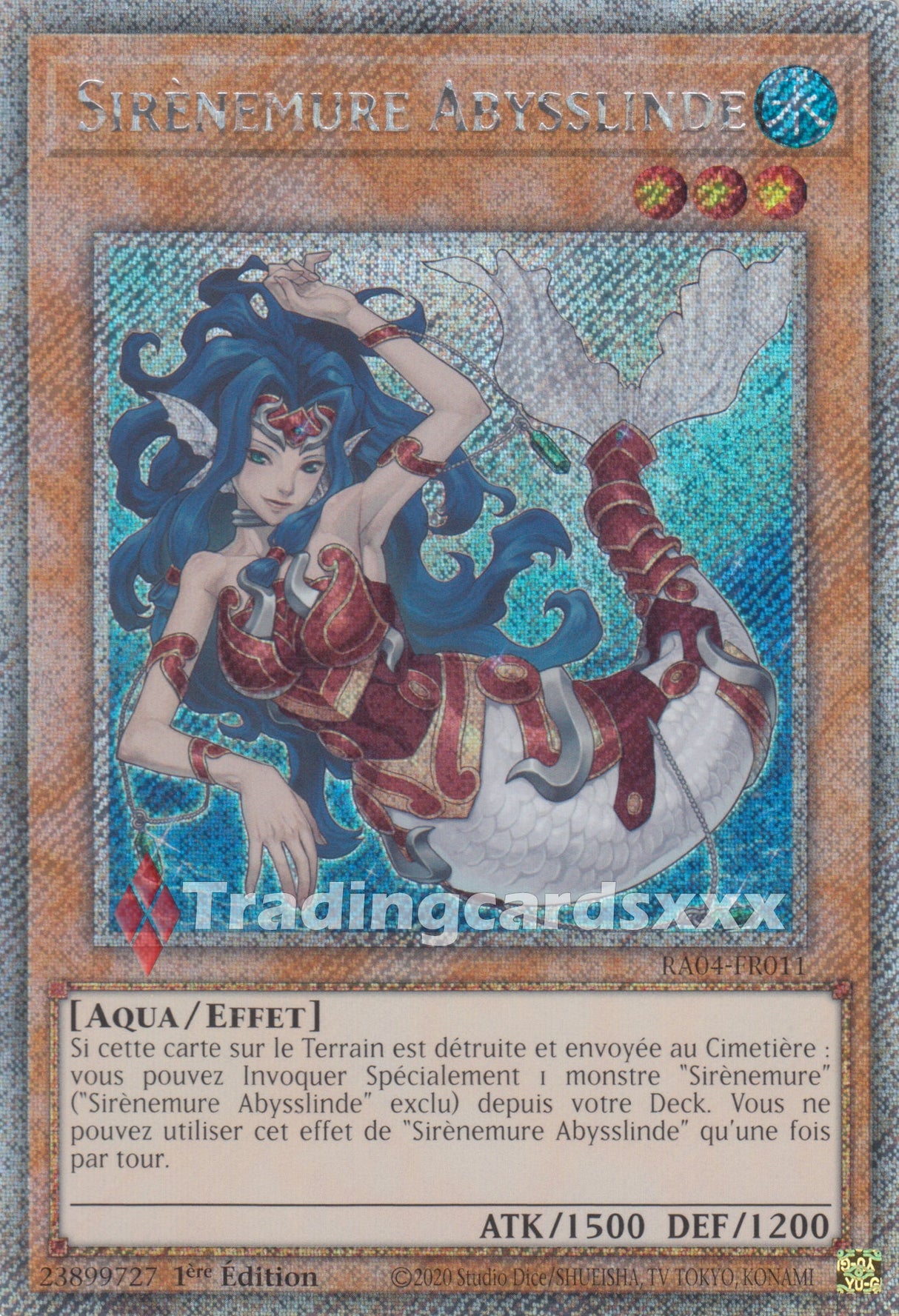 Yu-Gi-Oh! Sirènemure Abysslinde : RA04-FR011