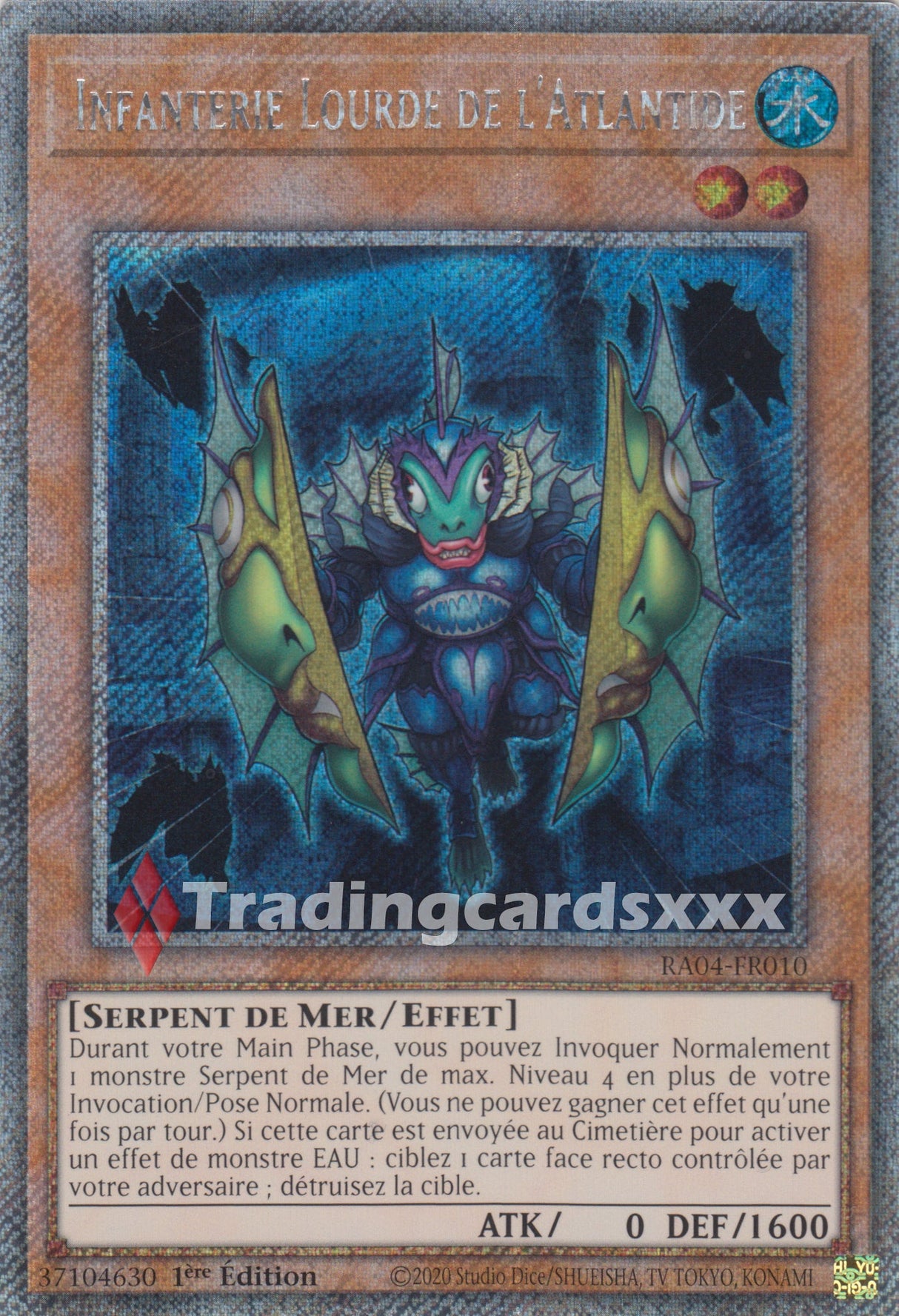 Yu-Gi-Oh! Infanterie Lourde de l'Atlantide : RA04-FR010